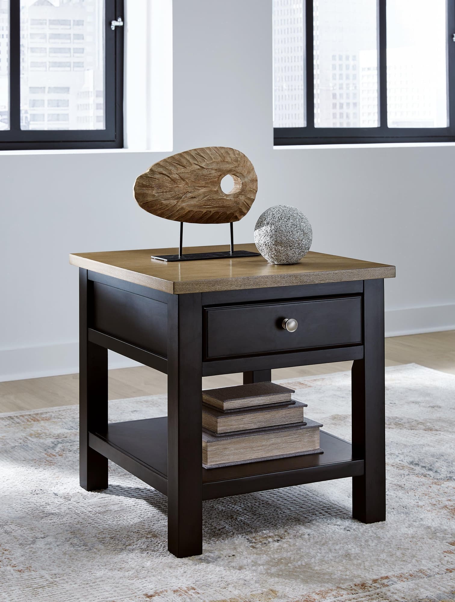 Drazmine Brown End Table - Image 1