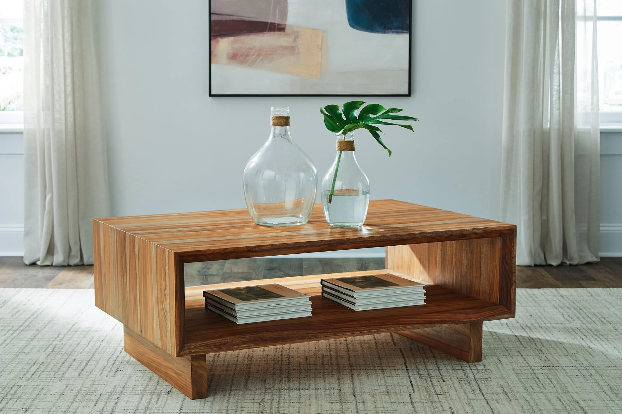 Dressonni Brown Coffee Table - Image 1