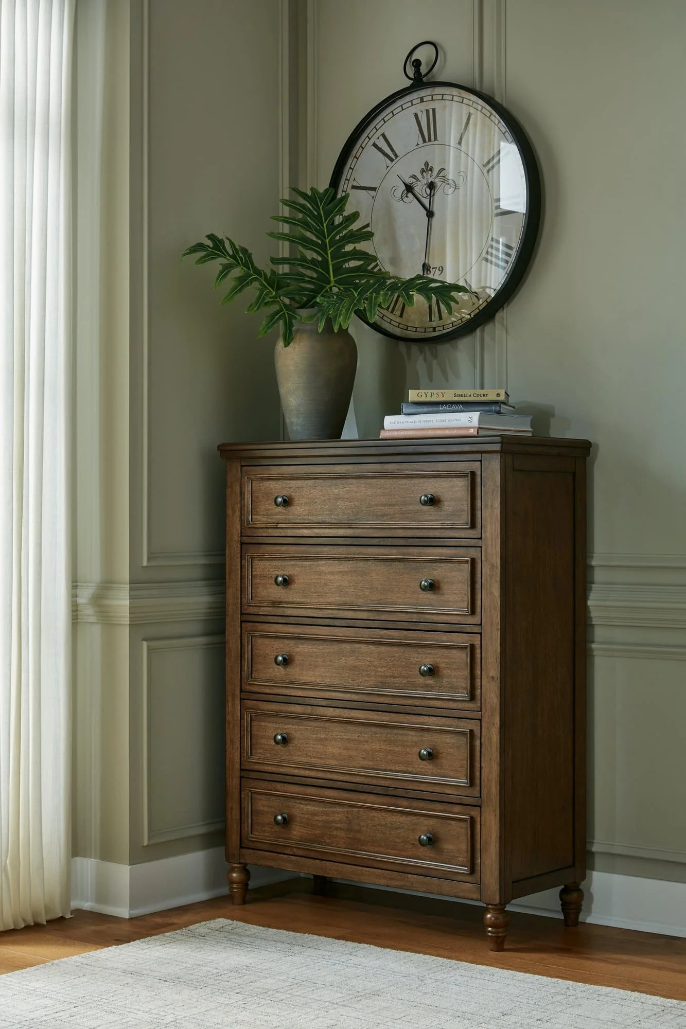 Sturlayne Brown Chest of Drawers - Image 1