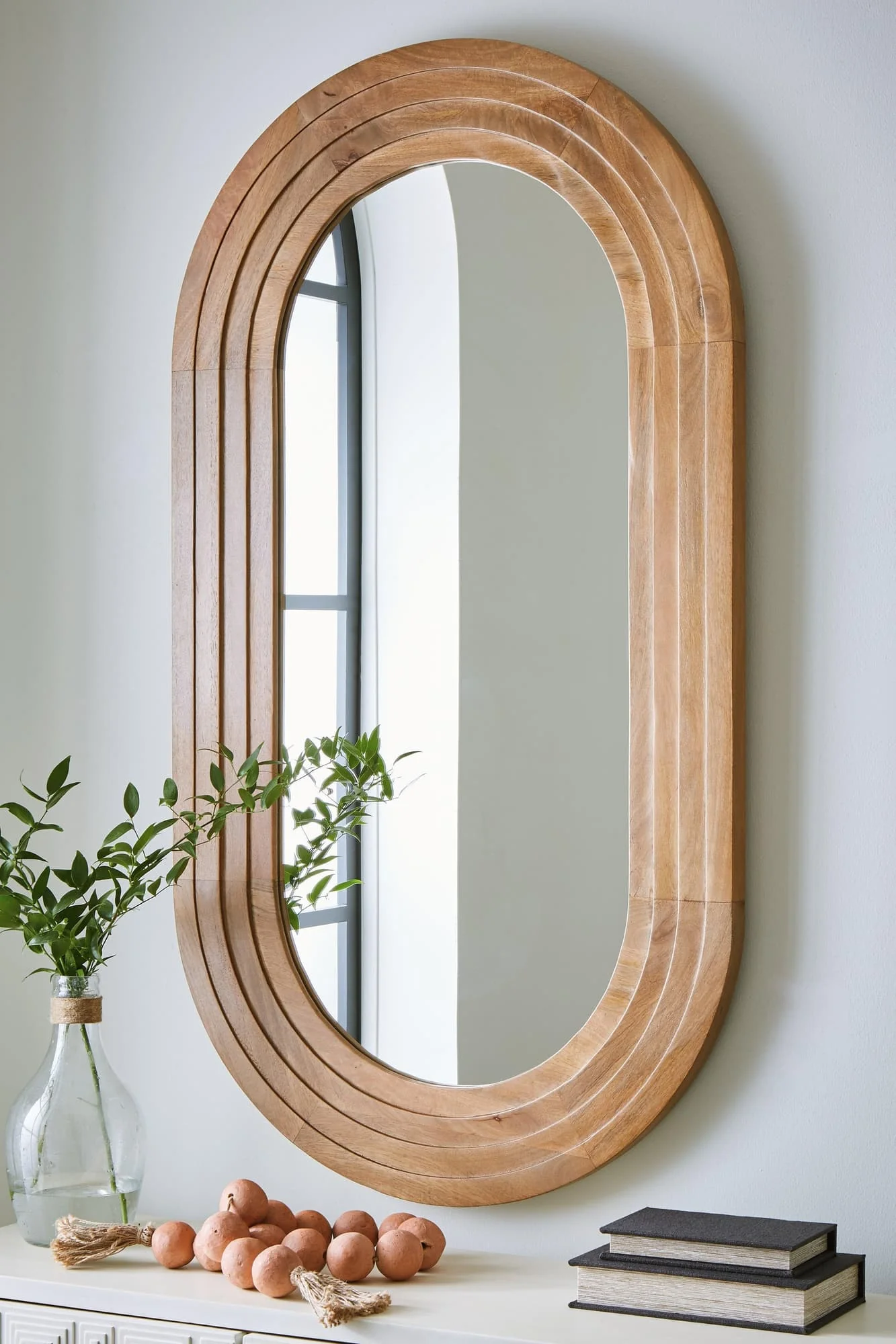 Daverly Brown Accent Mirror - Image 1