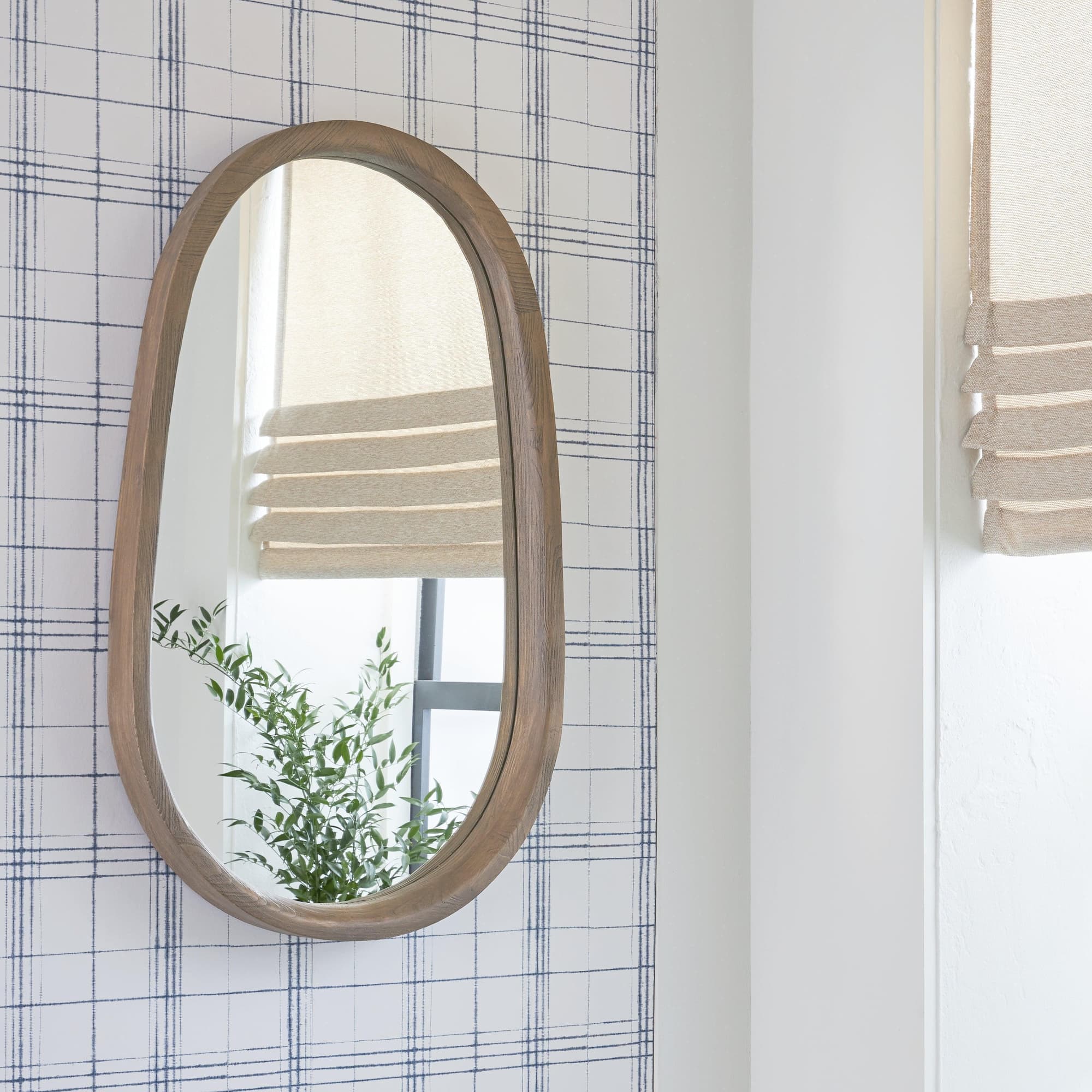 Aarilynn Antique Brown Accent Mirror - Image 1