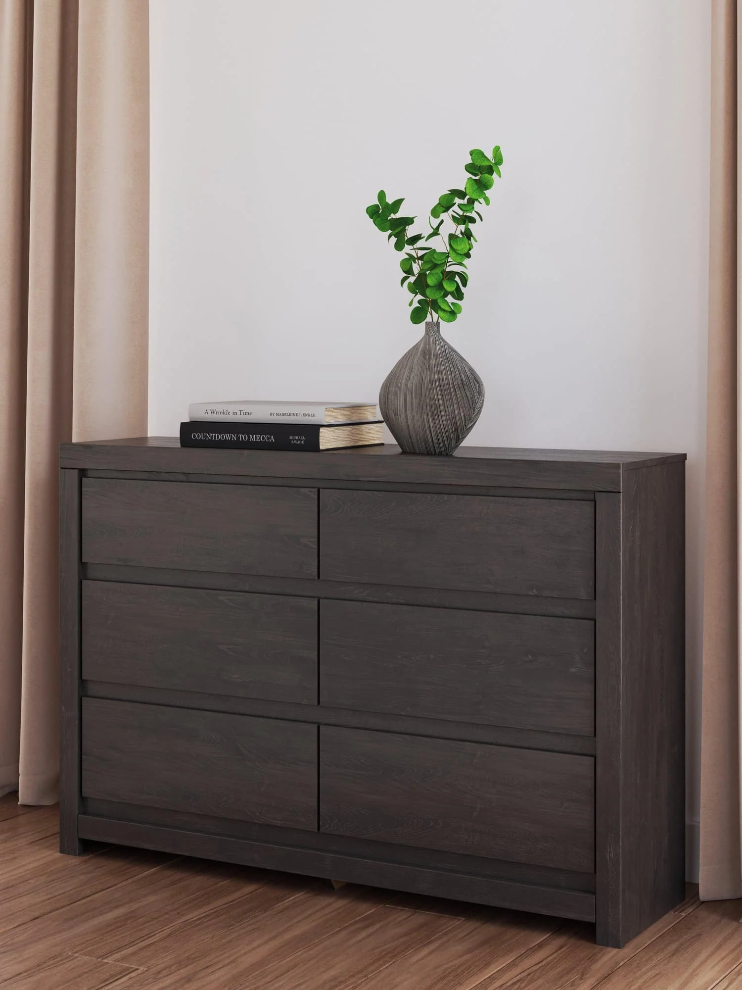 Fraluna Charcoal Dresser - Image 1