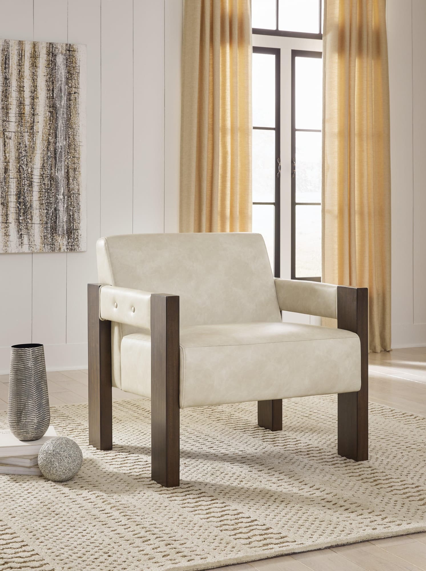 Adlanlock Bone Accent Chair - Image 1