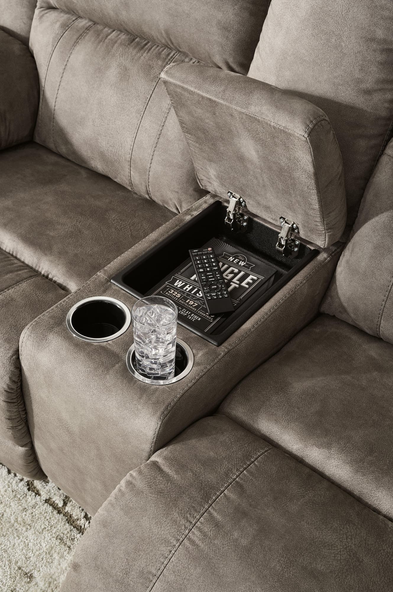 Laresview Fossil Sofa and Loveseat - Image 1