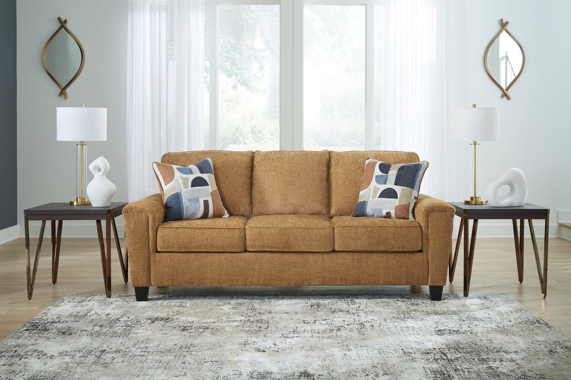 Erinslane Honey Chenille Sofa - Image 1