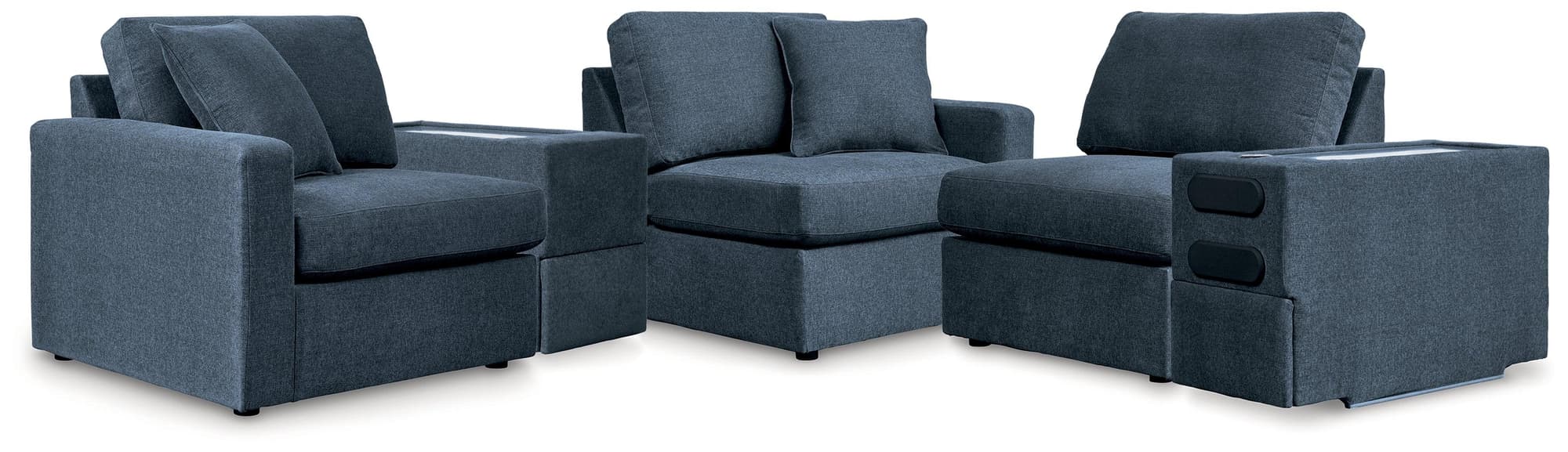 Modmax Ink 5-Piece Sectional with Audio System - Image 1