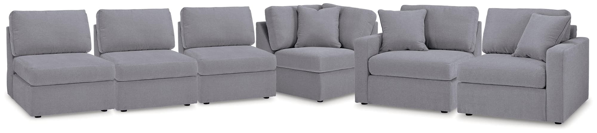 Modmax Granite 6-Piece Sectional - Image 1