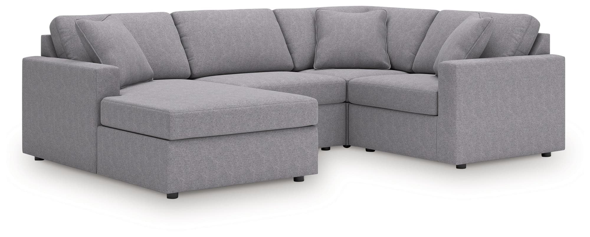 Modmax Granite 4-Piece Sectional with Chaise - Image 1
