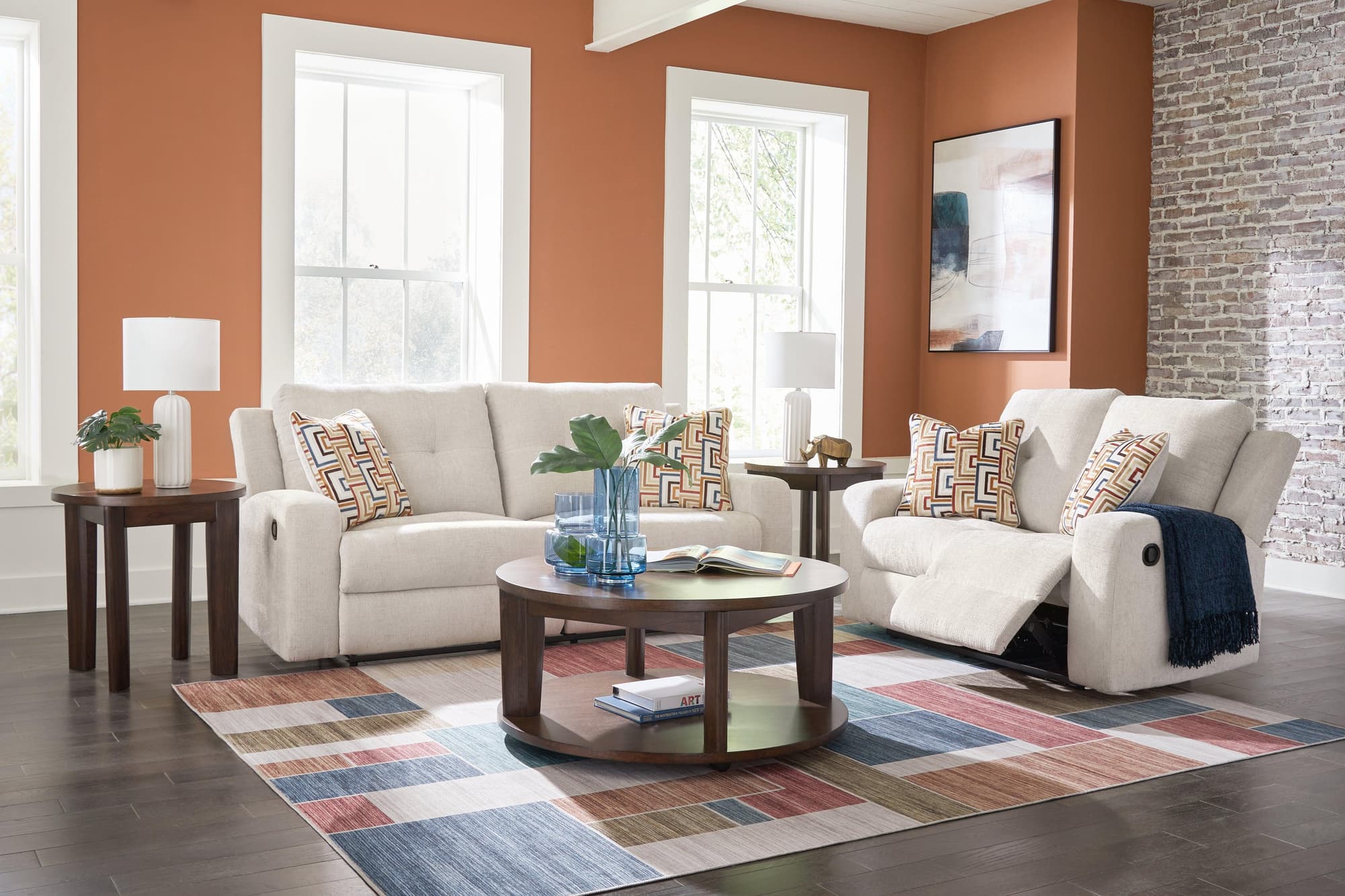 Danum Stone Sofa and Loveseat - Image 1