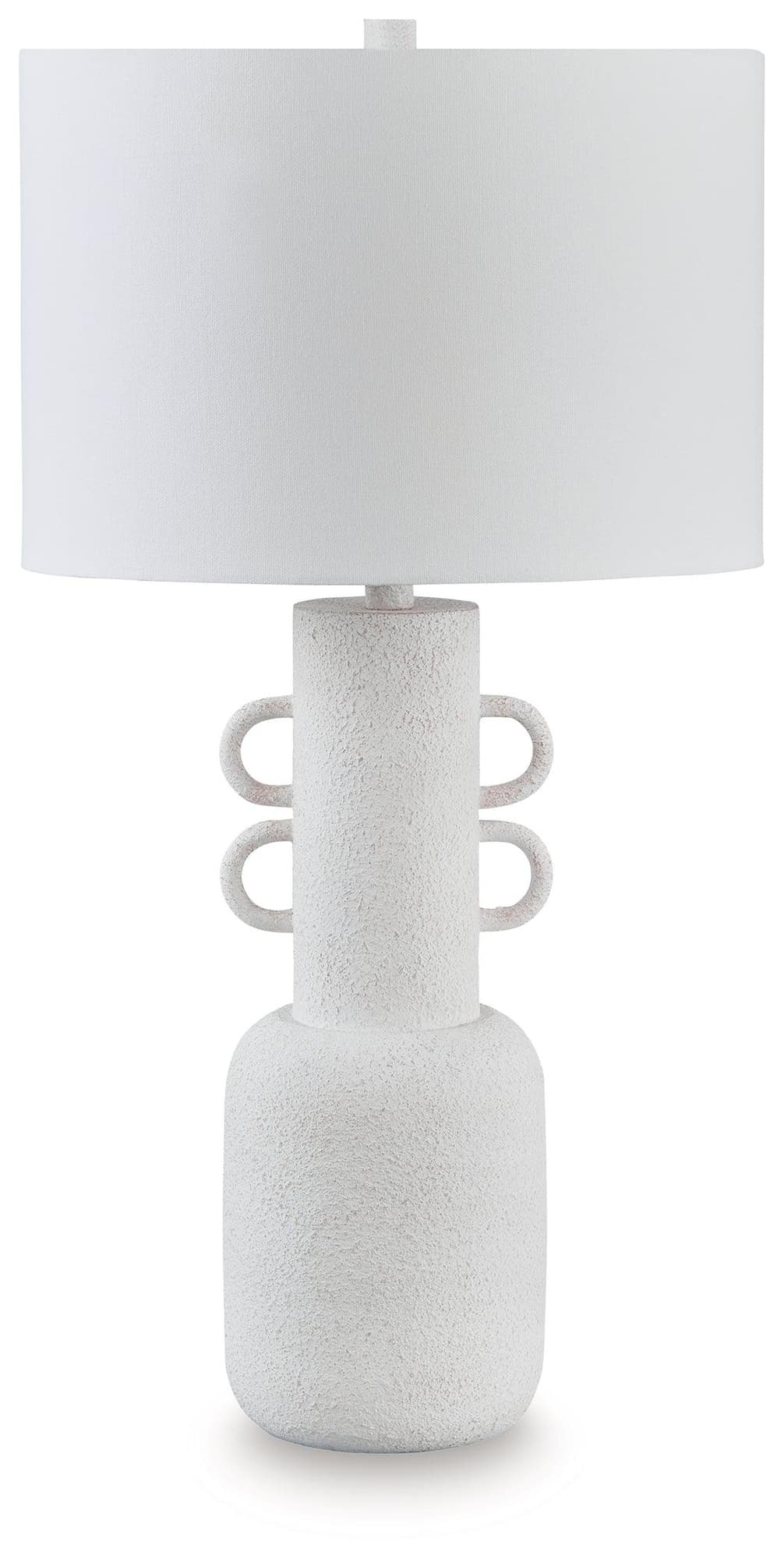 Perringhill Distressed White Table Lamp - Image 1