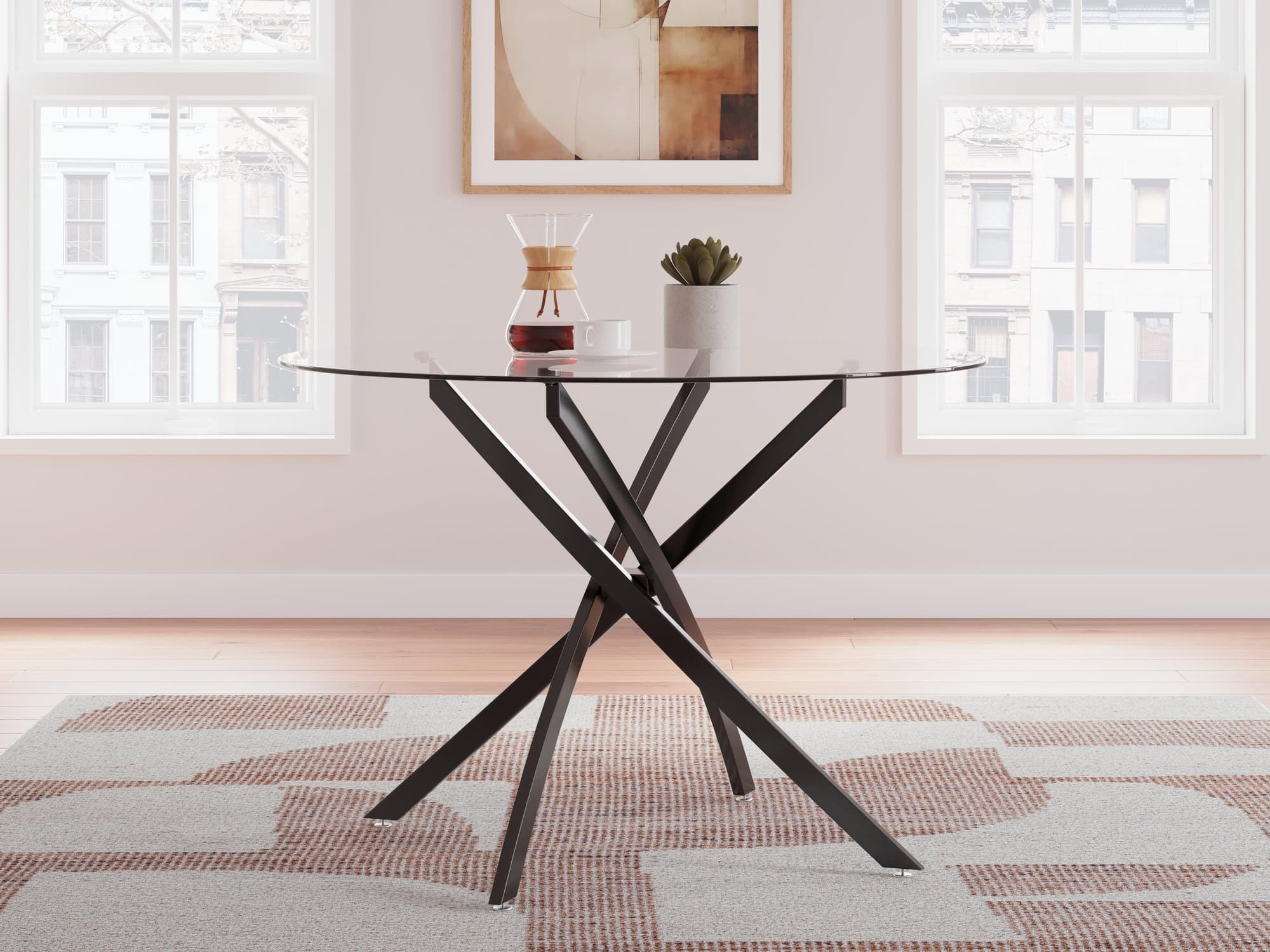 Pharwynn Black Dining Table - Image 1