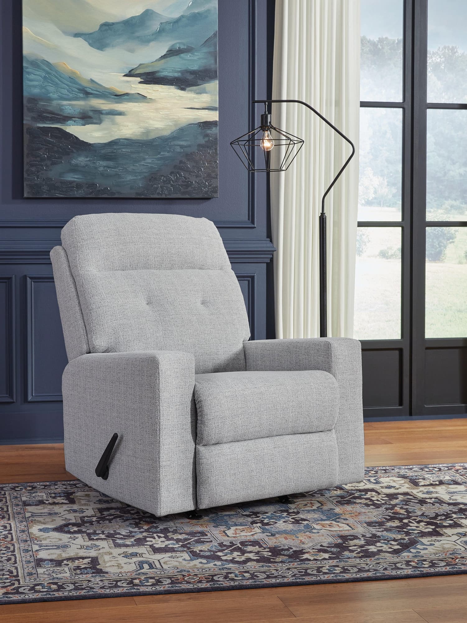 Skillins Stone Performance Fabric,Next-Gen Nuvella™ Recliner - Image 1