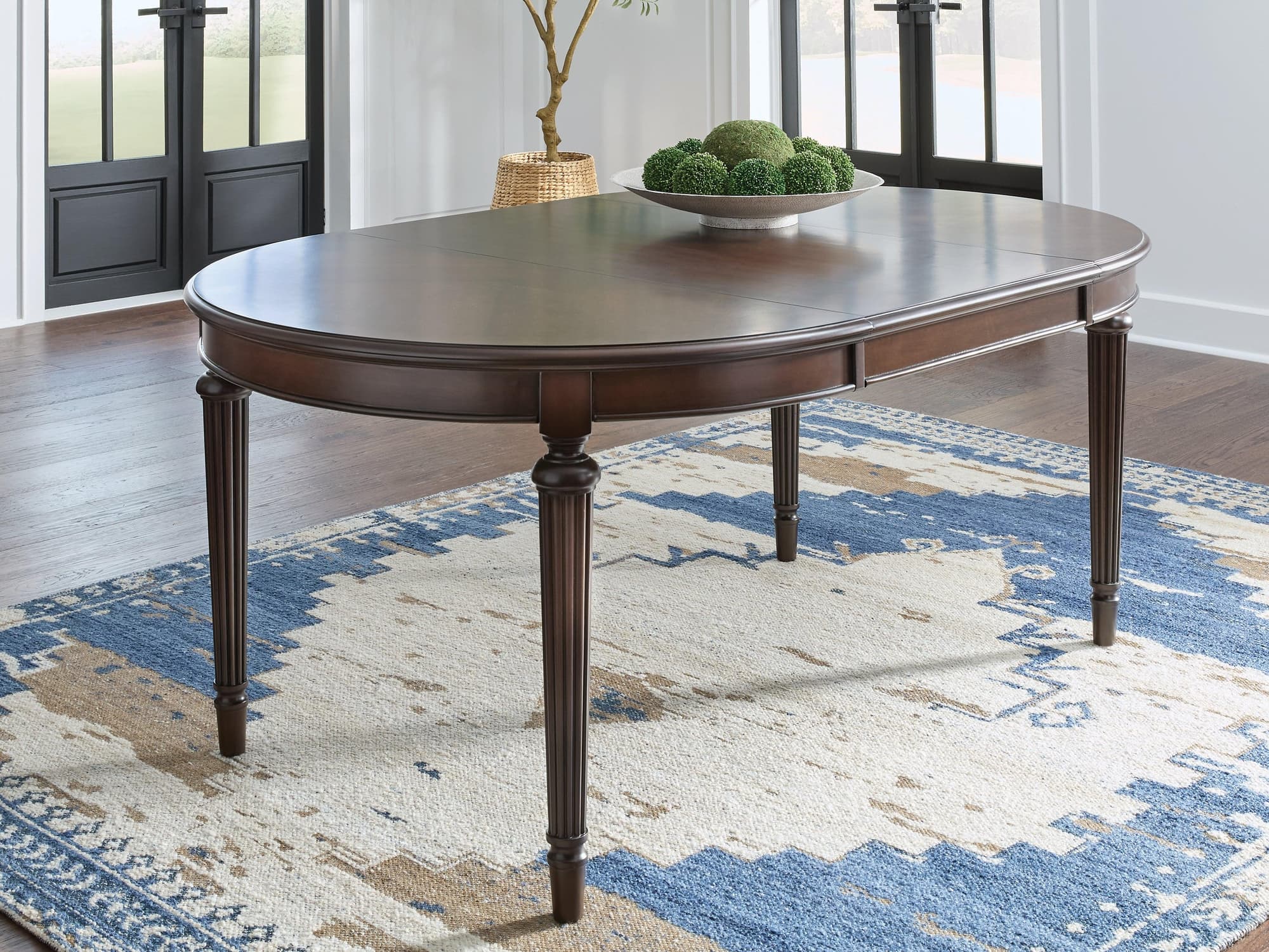 Lavinton Brown Dining Extension Table - Image 1