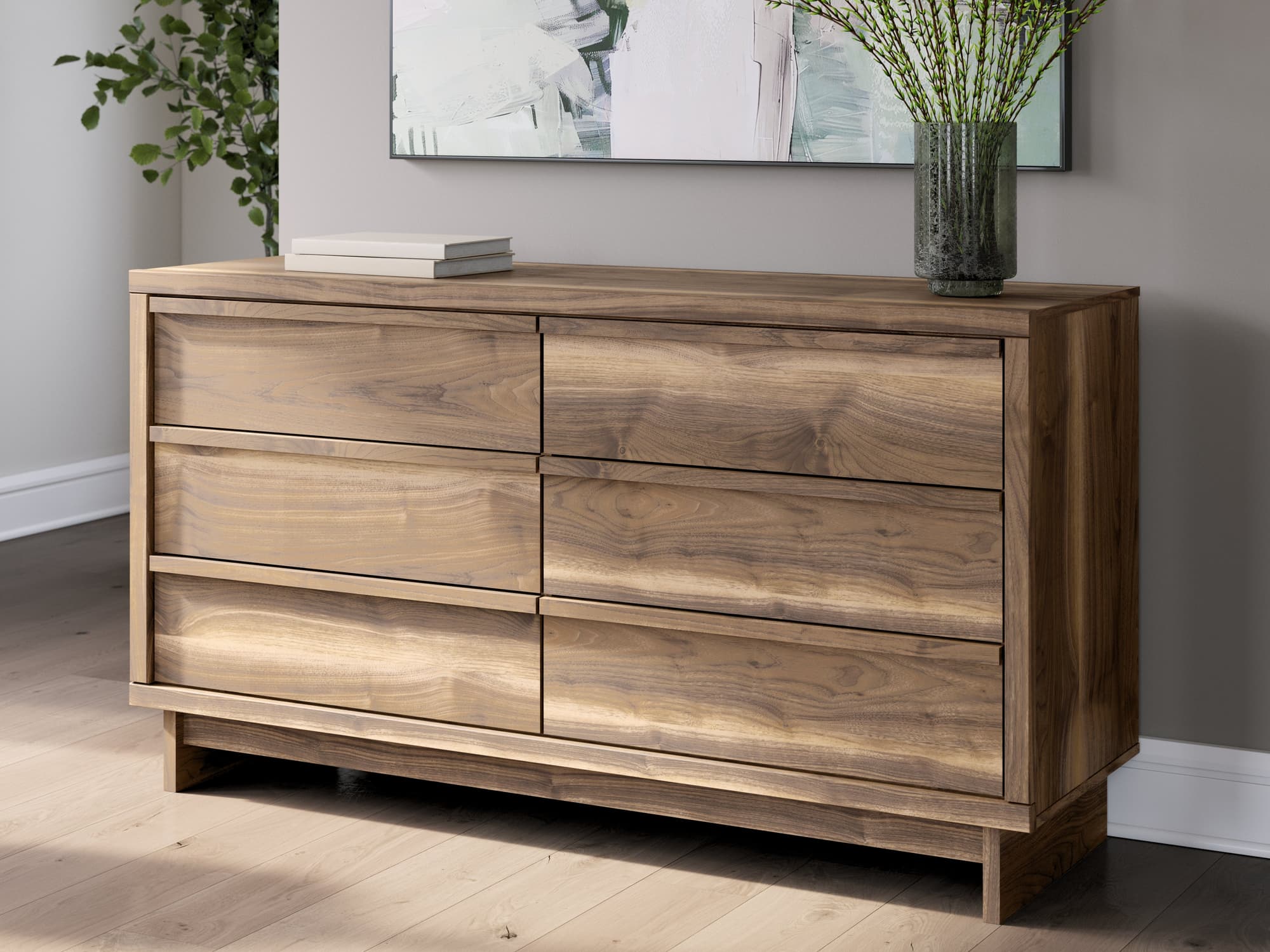 Chirason Brown Dresser - Image 1