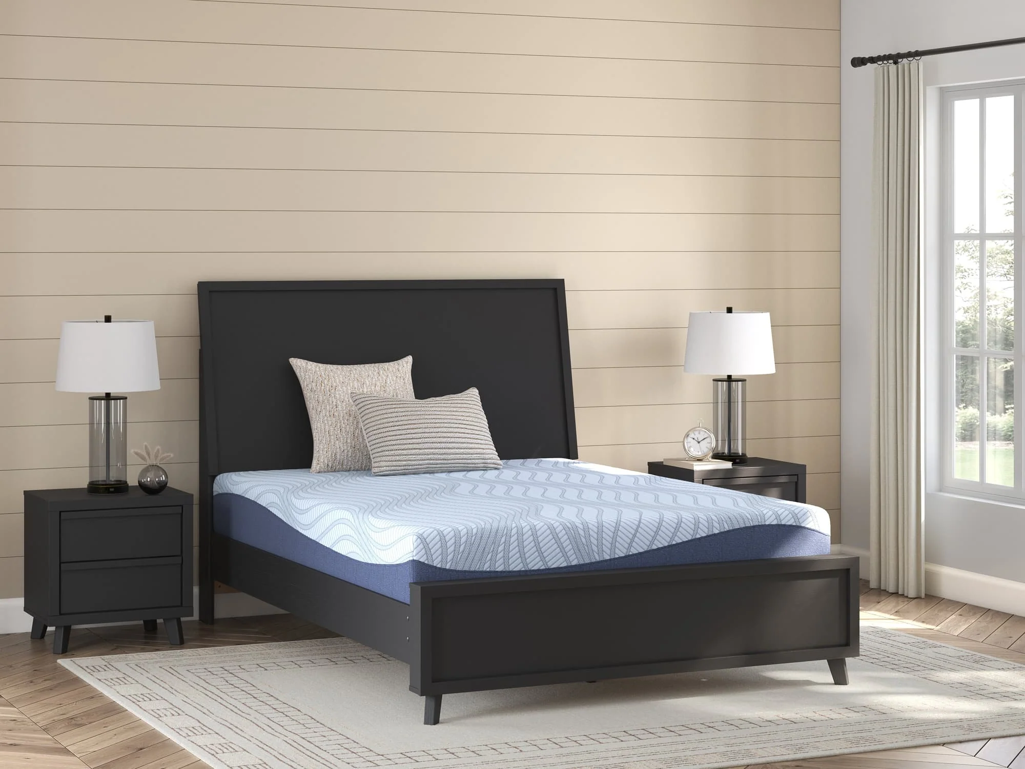 Peak 2.0 10 Memory Foam White Queen Mattress