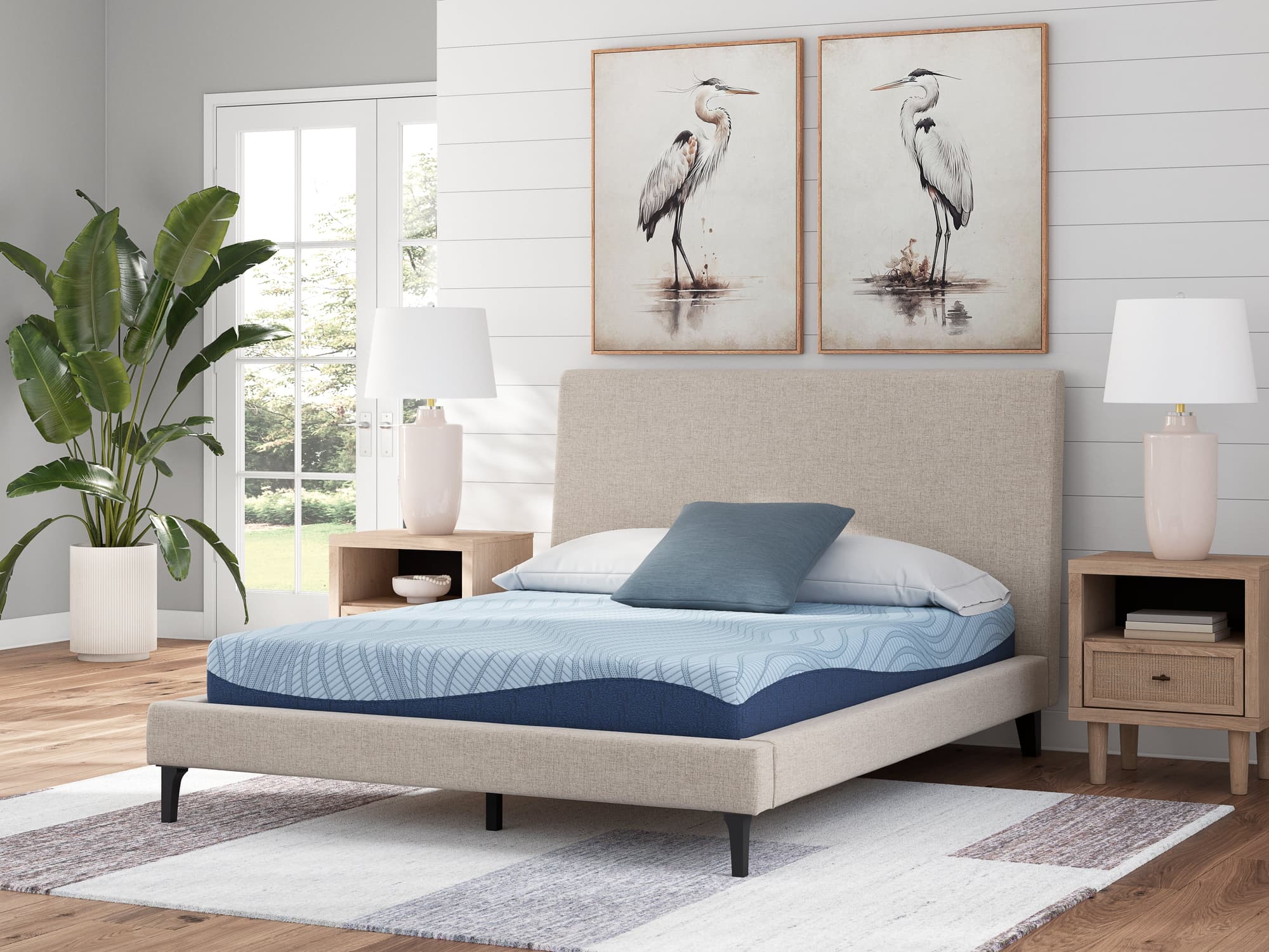 Peak 2.0 8 Memory Foam White King Mattress - Image 1