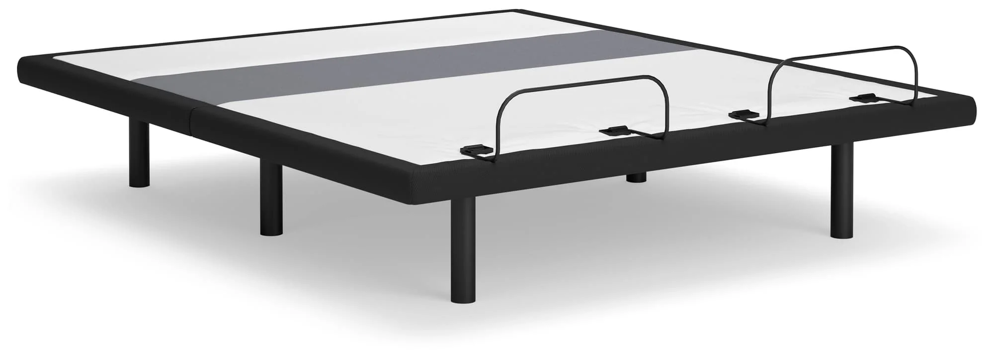 Best Base with Lumbar and Audio Charcoal Gray King Adjustable Base