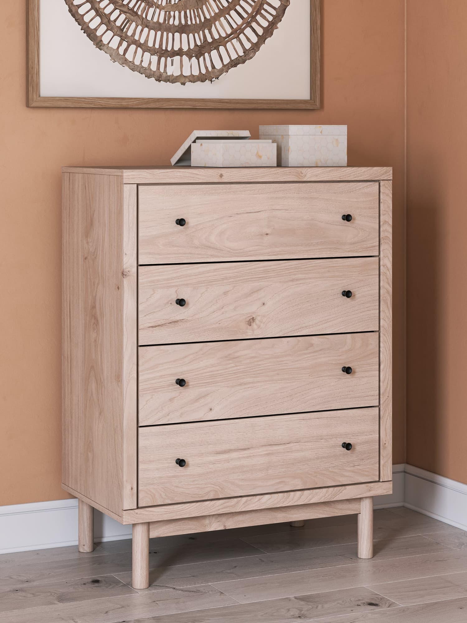 Arloster Tan Chest of Drawers - Image 1
