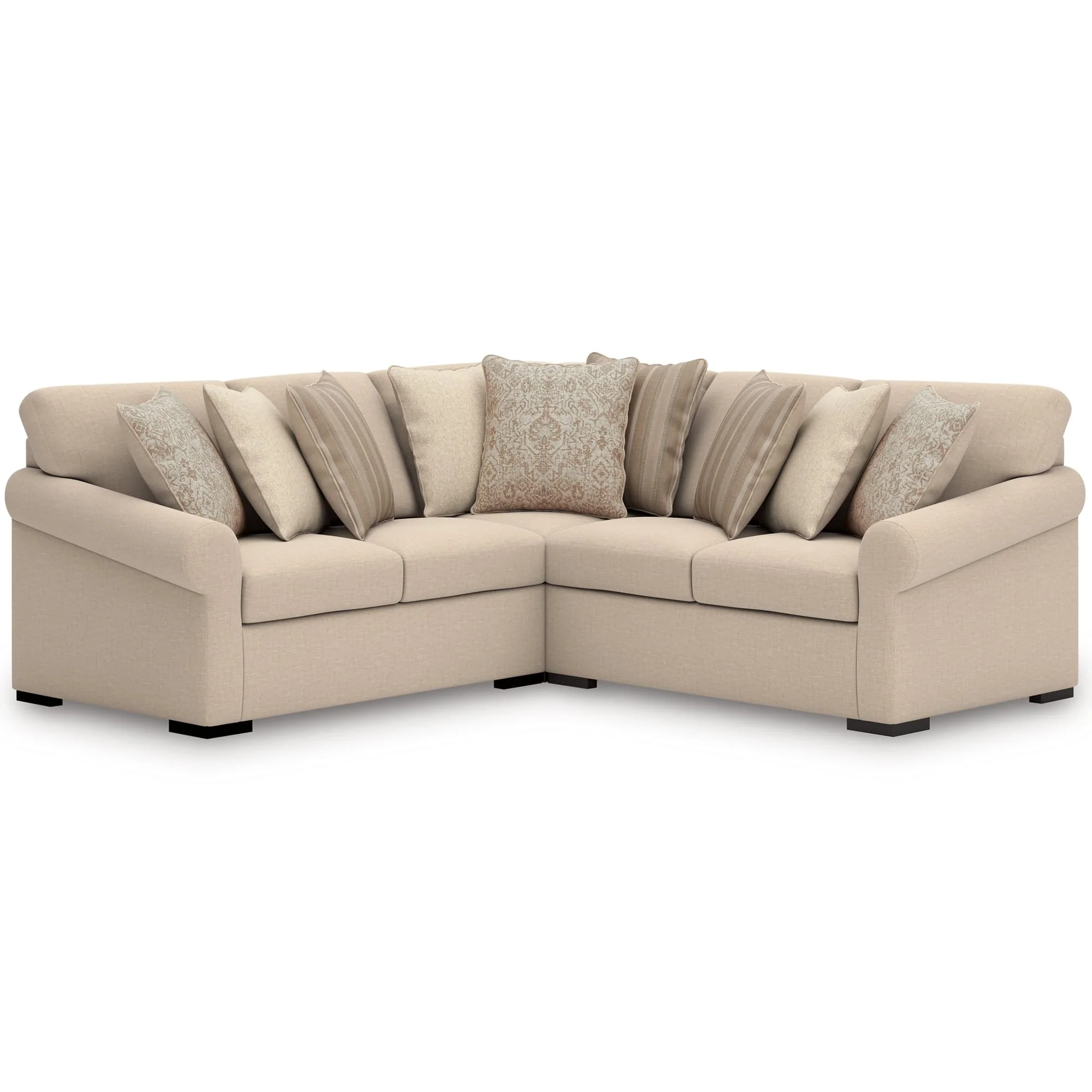 LadyMae Twill Performance Fabric,Next-Gen Nuvella™ 3-Piece Sectional - Image 1