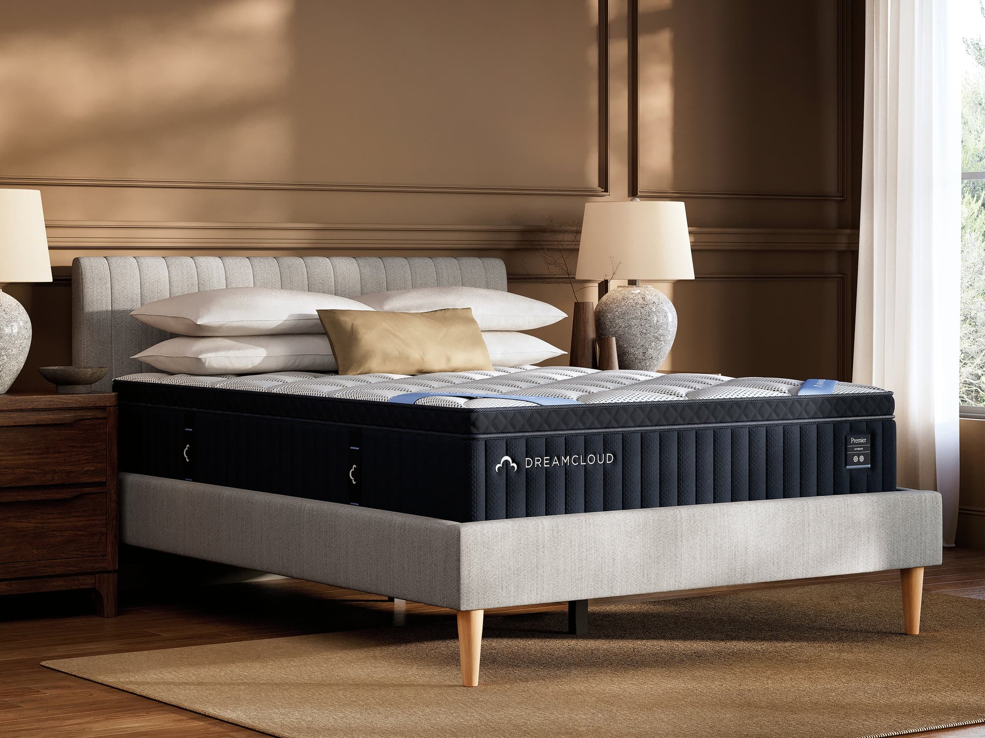 DreamCloud Premier Hybrid White Twin XL Mattress - Image 1