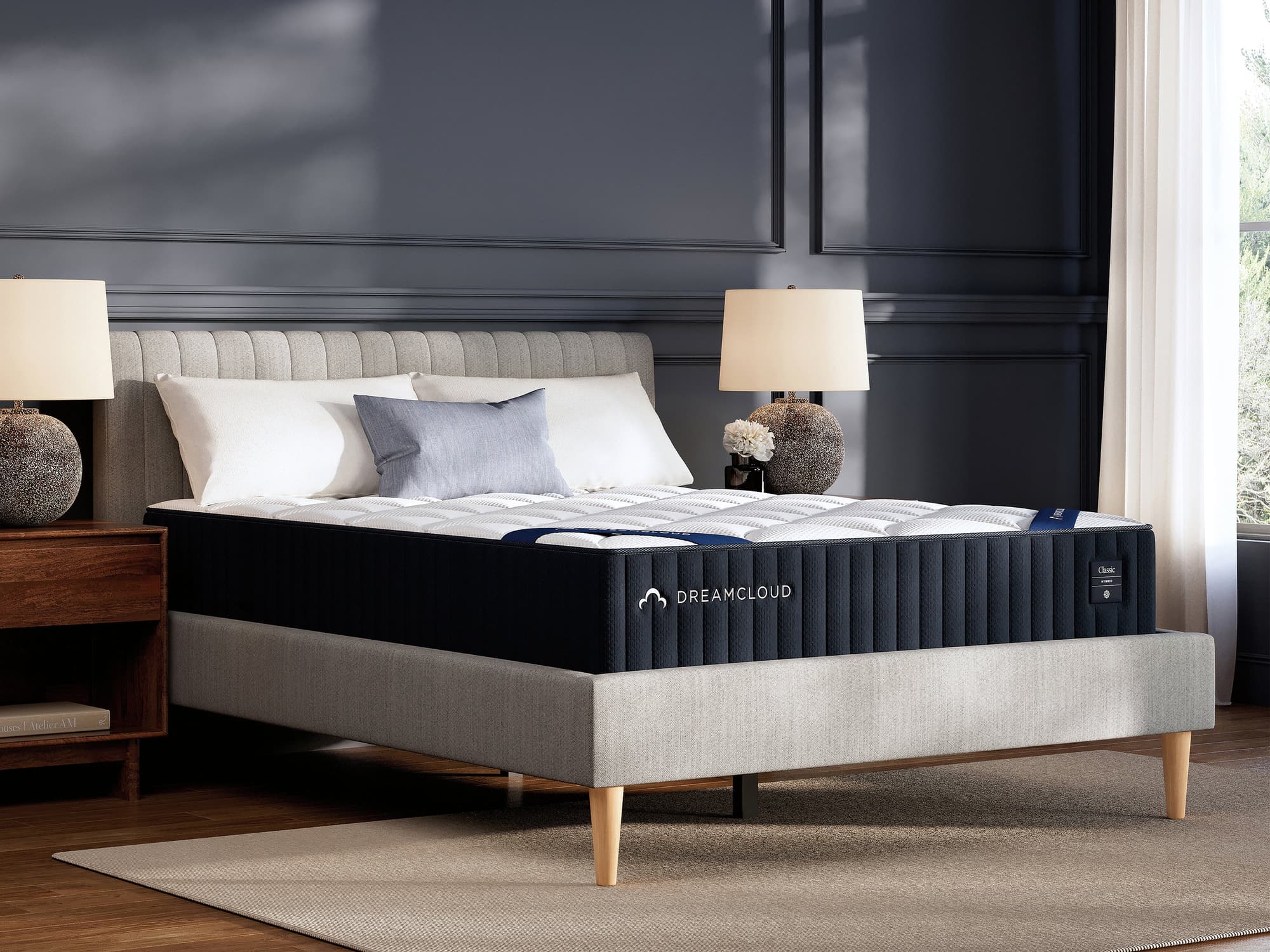 DreamCloud Classic Hybrid White Full Mattress - Image 1