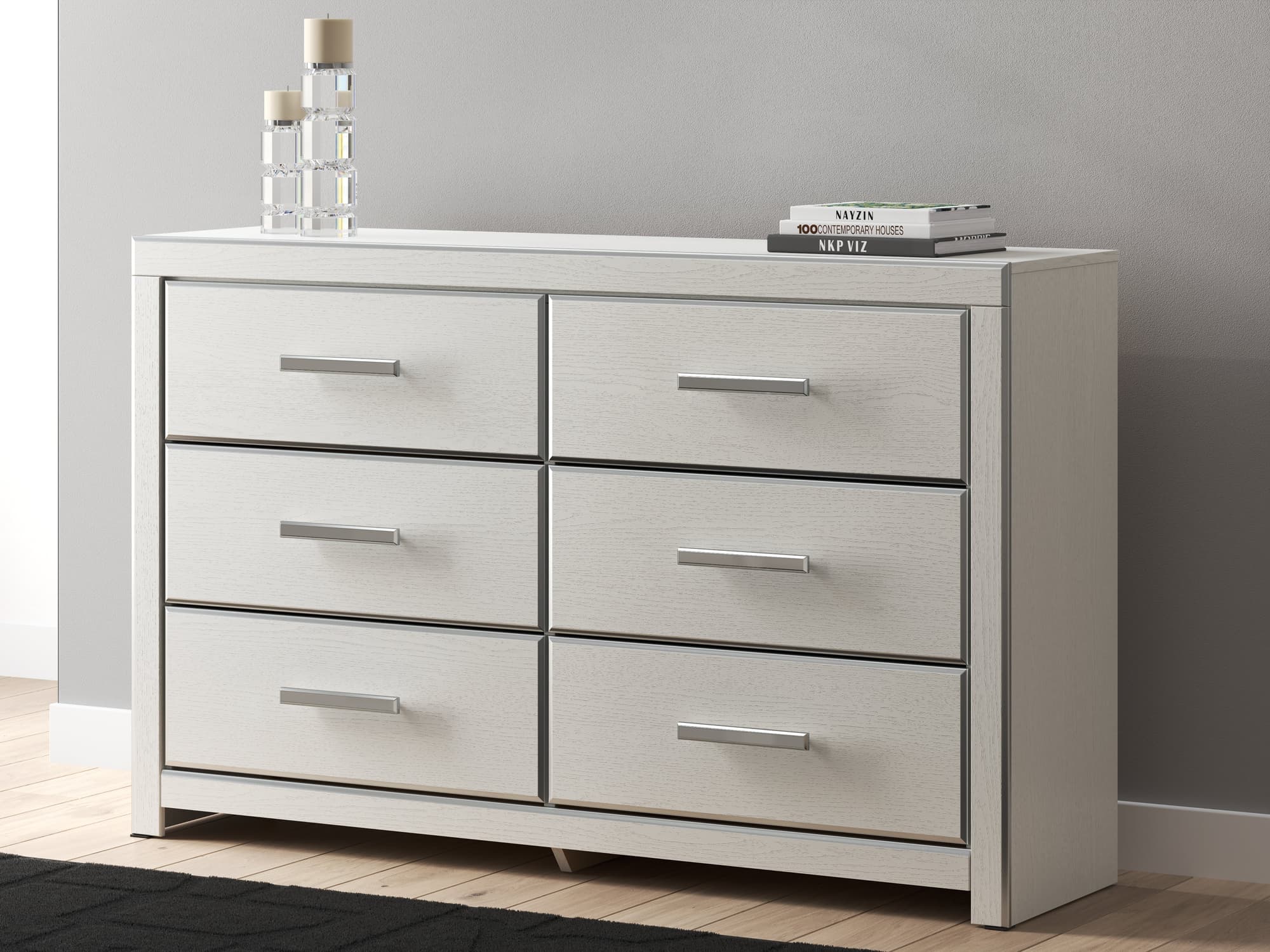 Zuraleus White Dresser - Image 1