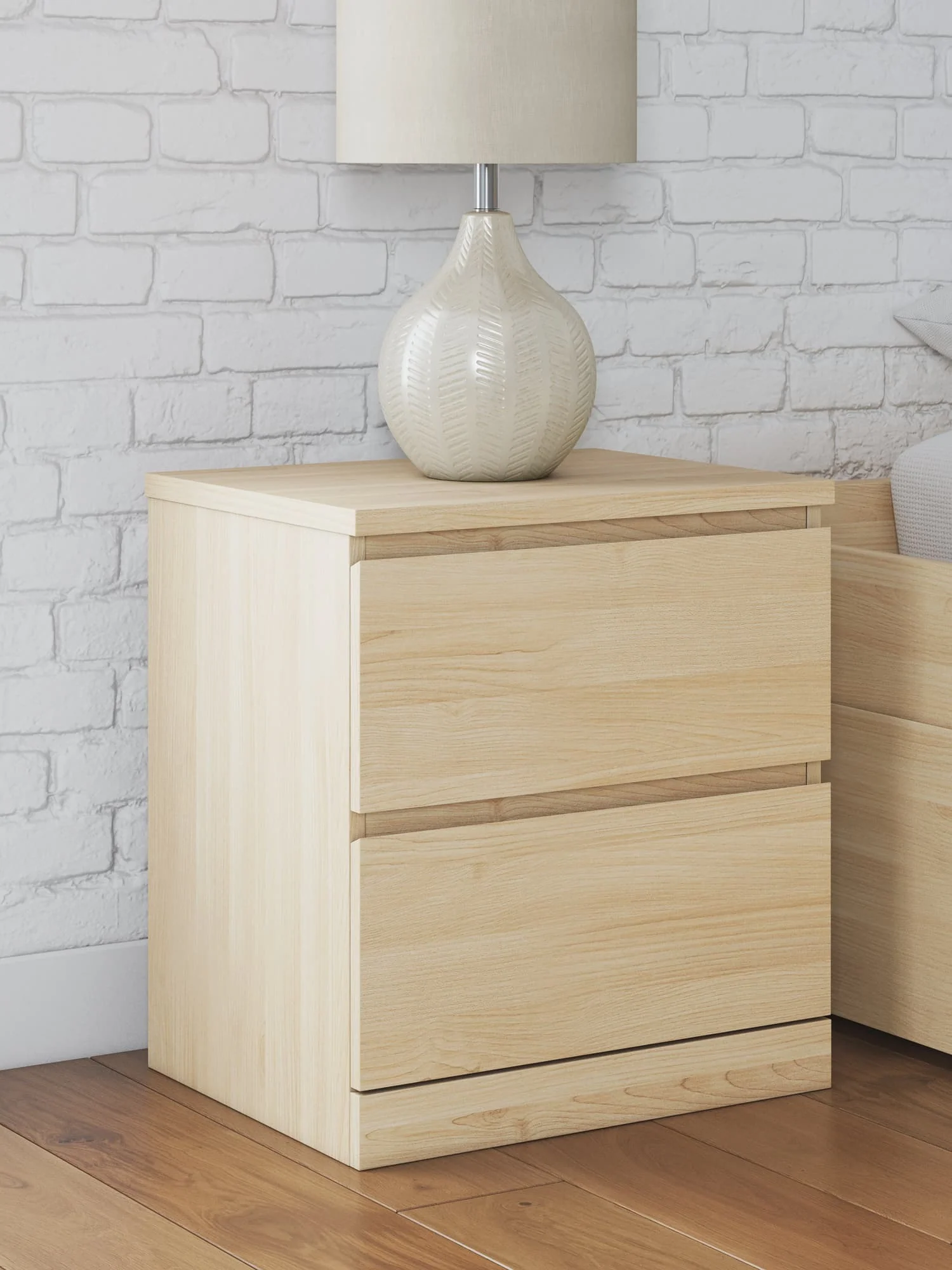 Onita Natural Nightstand - Image 1