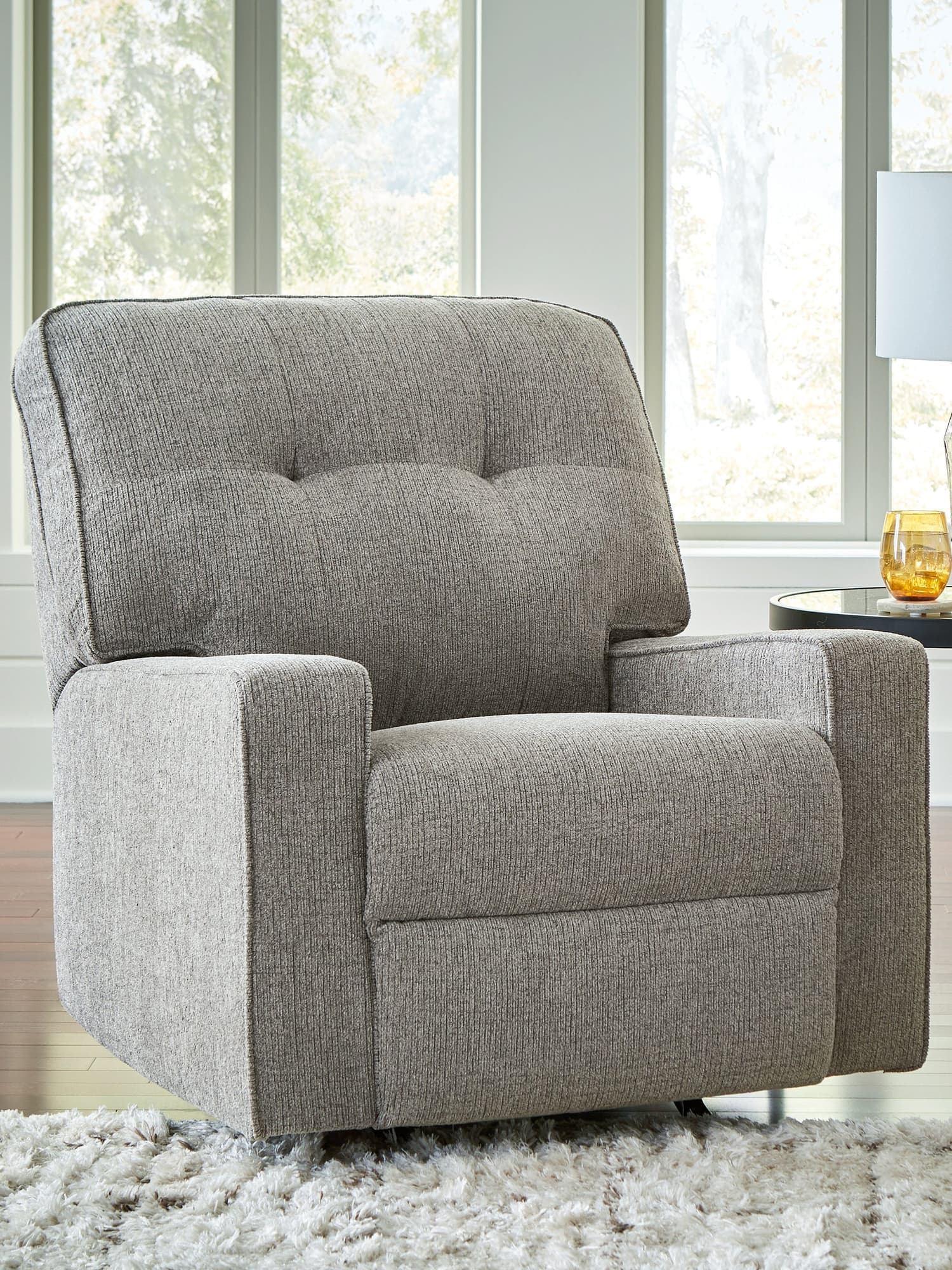 Larimer Iron Chenille Recliner - Image 1