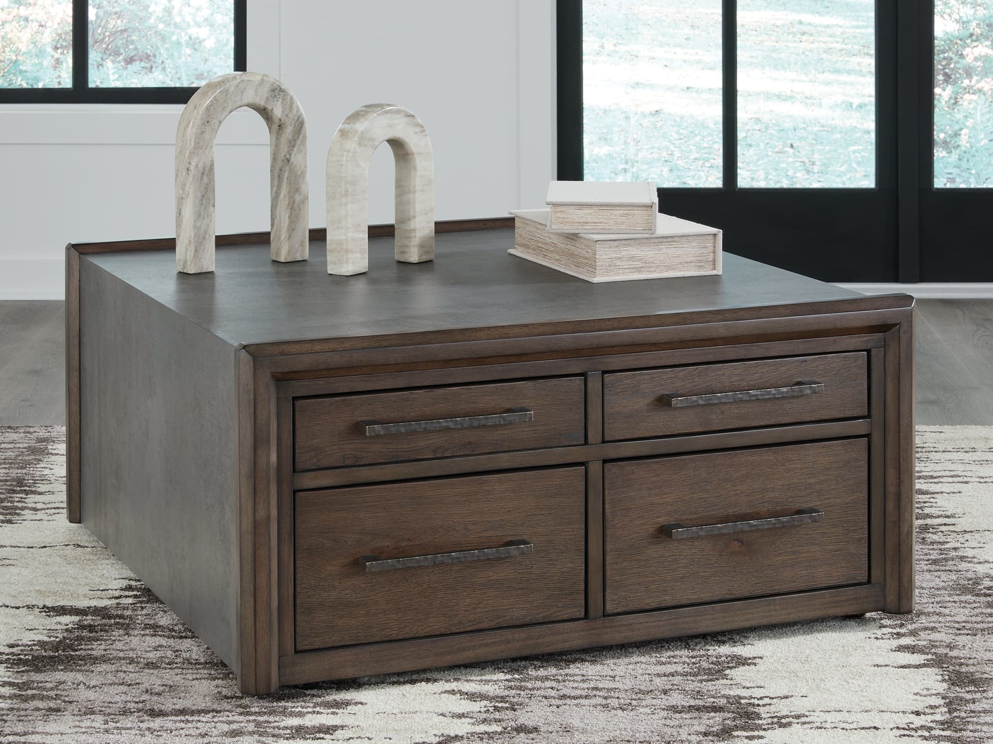 Kallenny Brown/Gray Coffee Table