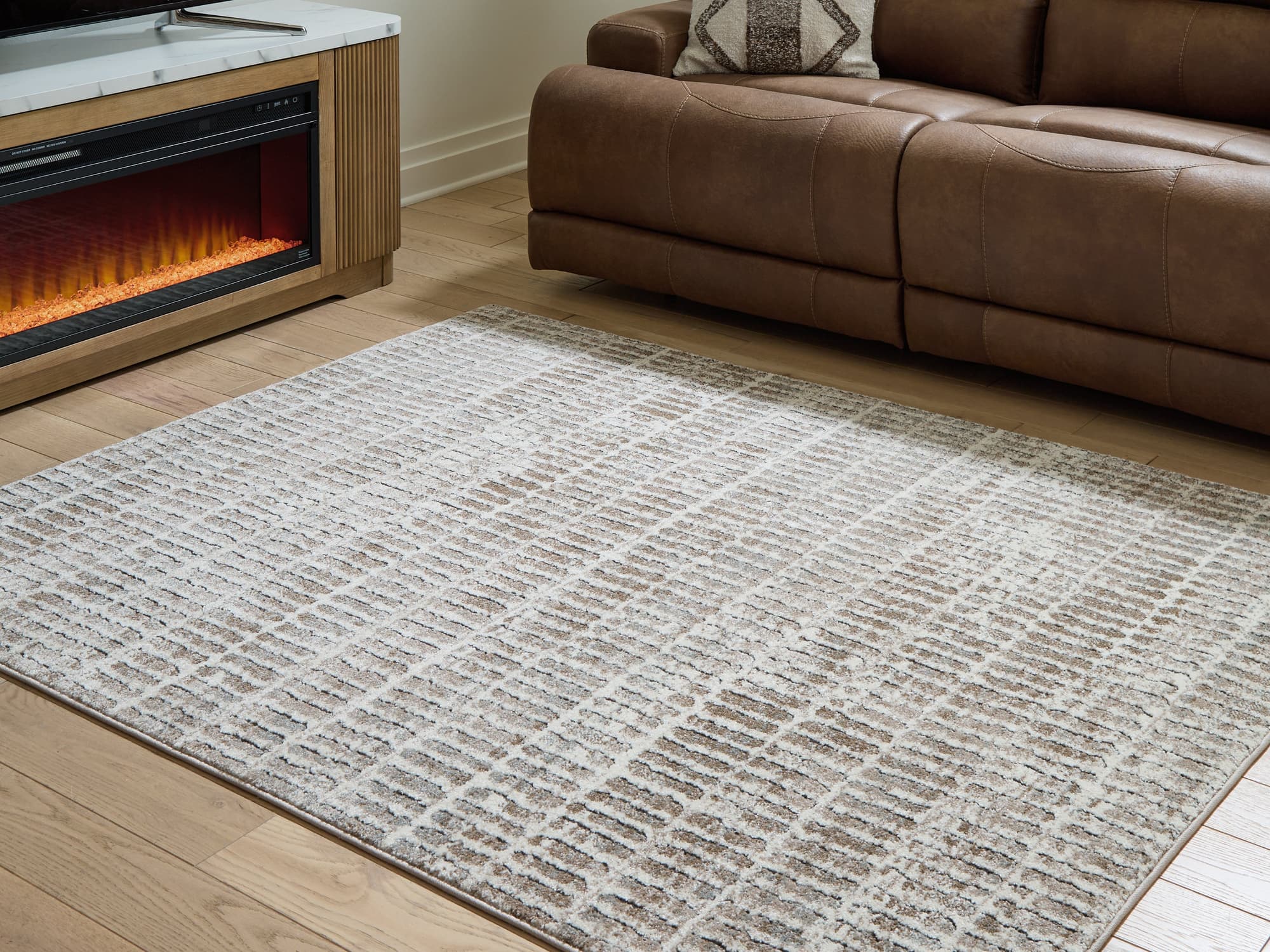 Fuadwick Multi 5'3" x 7' Area Rug - Image 1