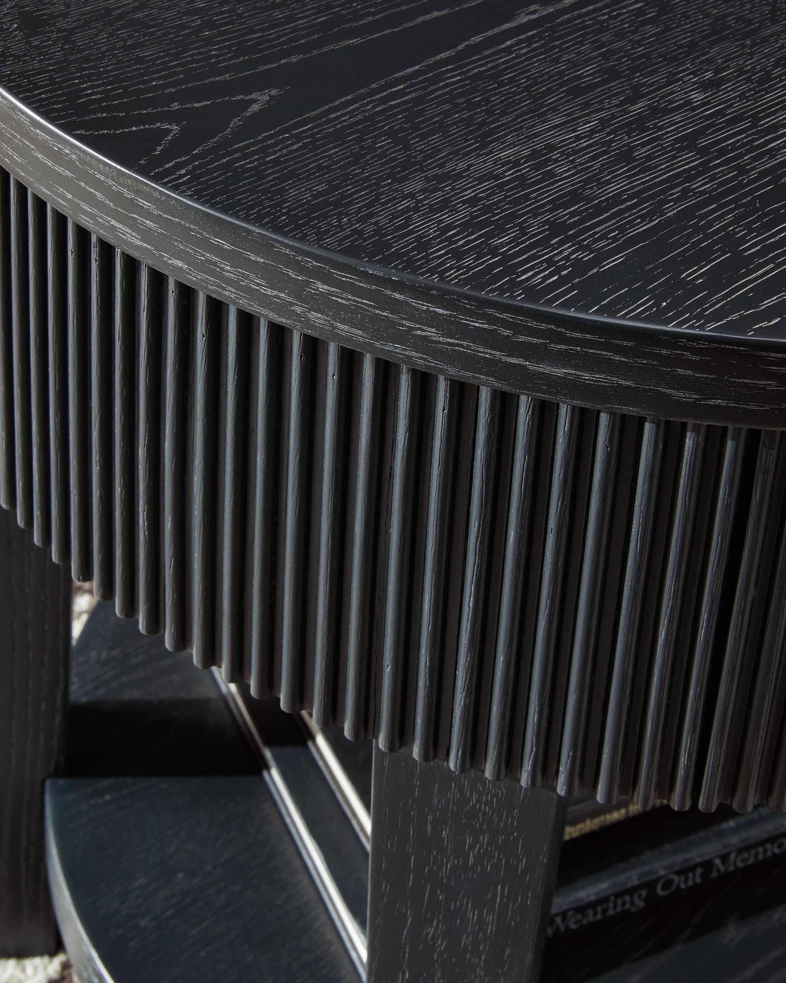 Marstream Black Coffee Table with 2 End Tables