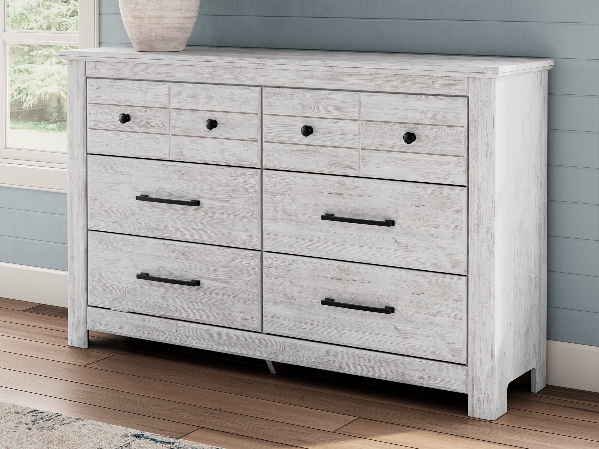 Makidern Whitewash Dresser - Image 1