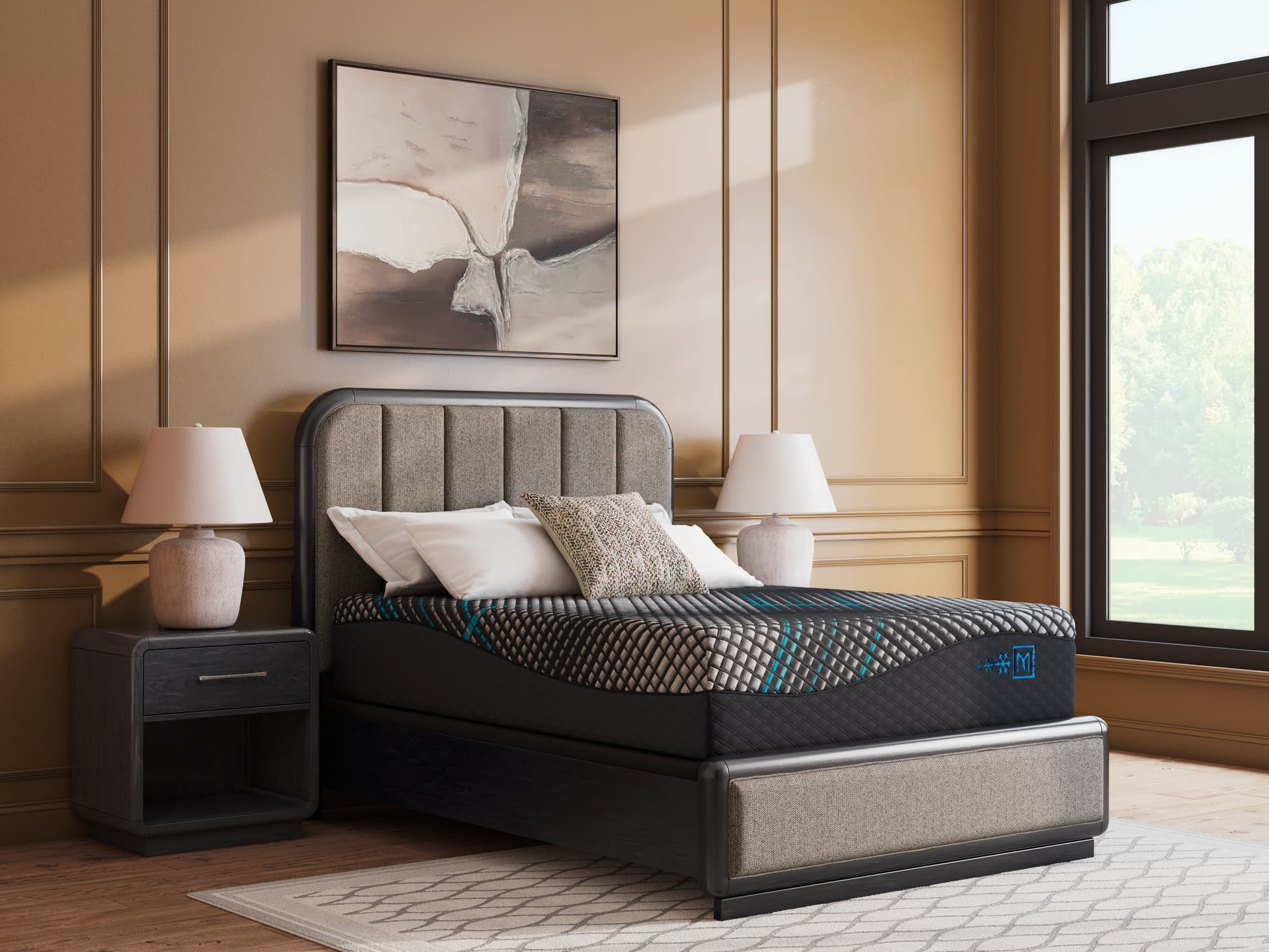Millennium 2.0 Hybrid 16 Inch Black King Mattress