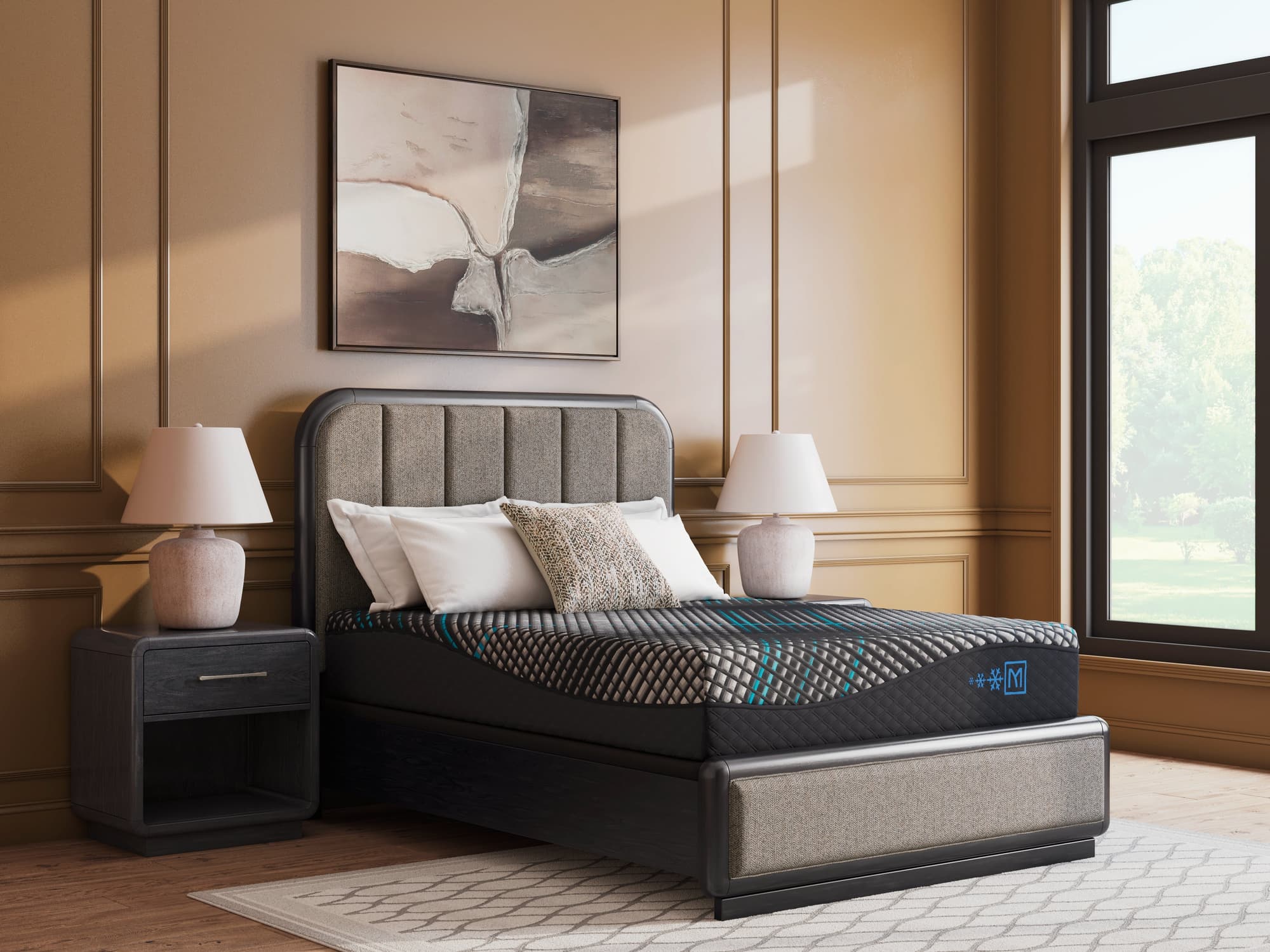 Millennium 2.0 Hybrid 14 Inch Black King Mattress