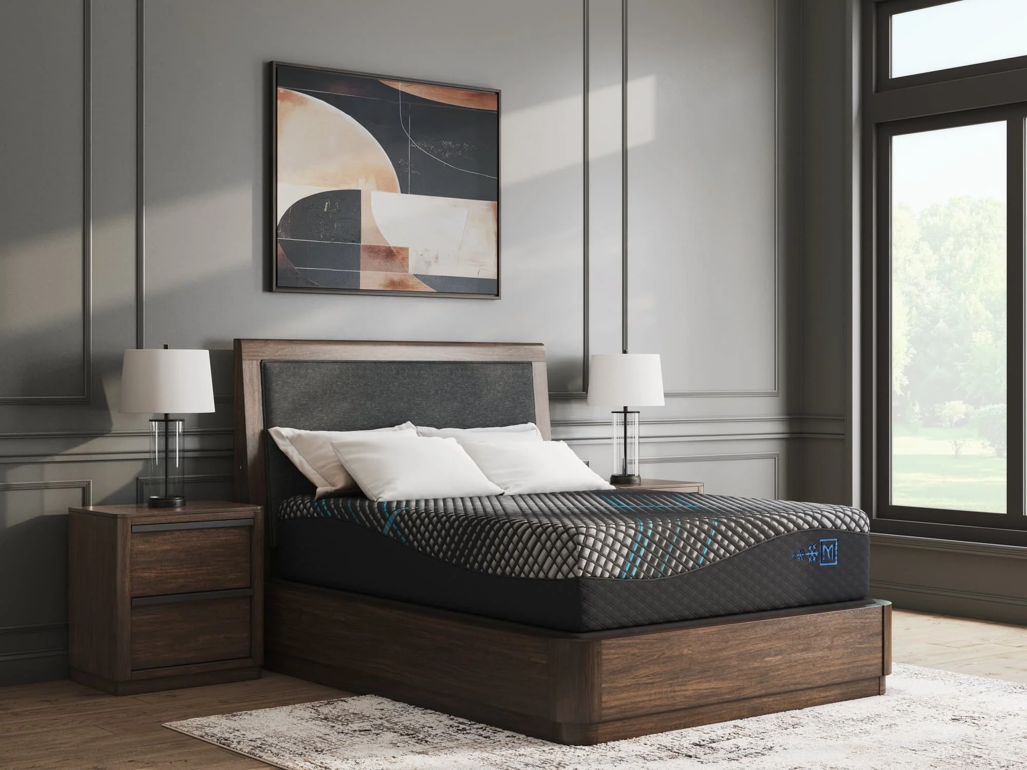 Millennium 2.0 Foam 14 Inch Black King Mattress