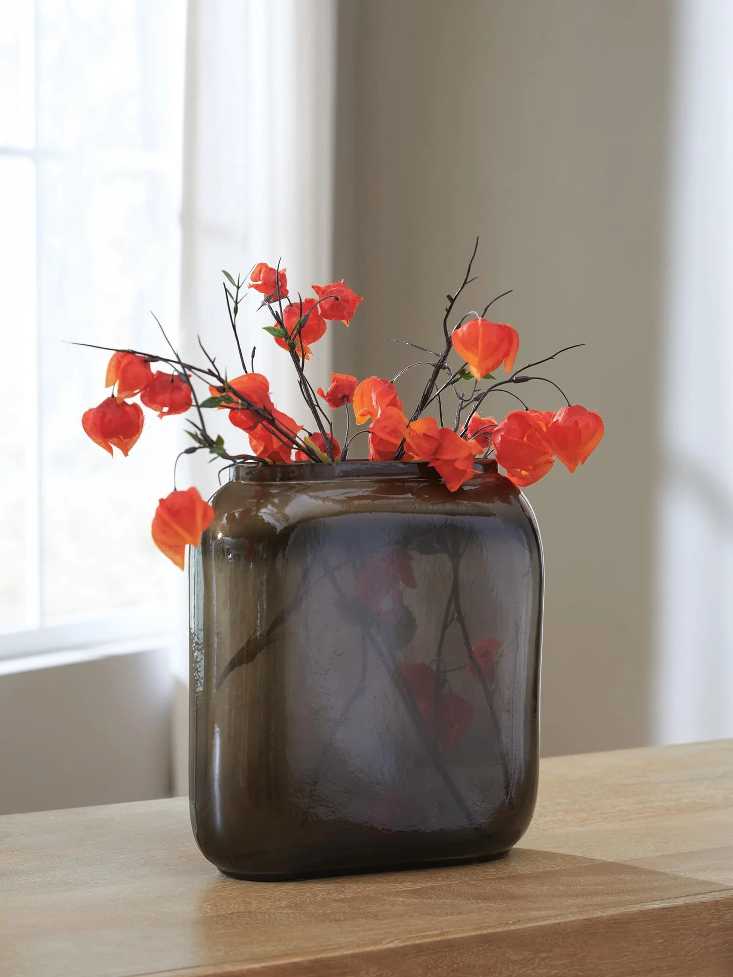 Sumner Gray/Gold Finish Vase