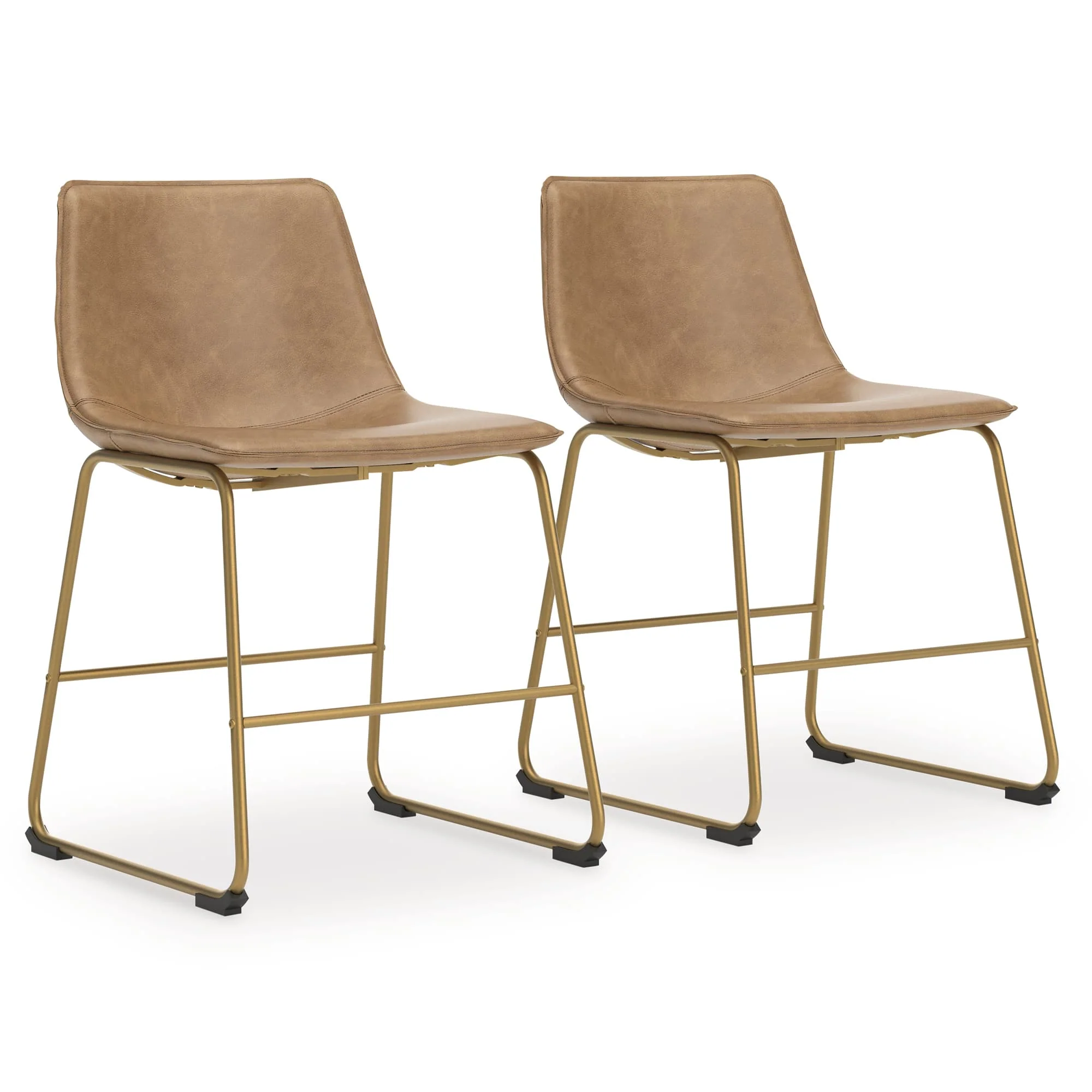 Ciabori Toast/Gold Dining Chair - Image 1