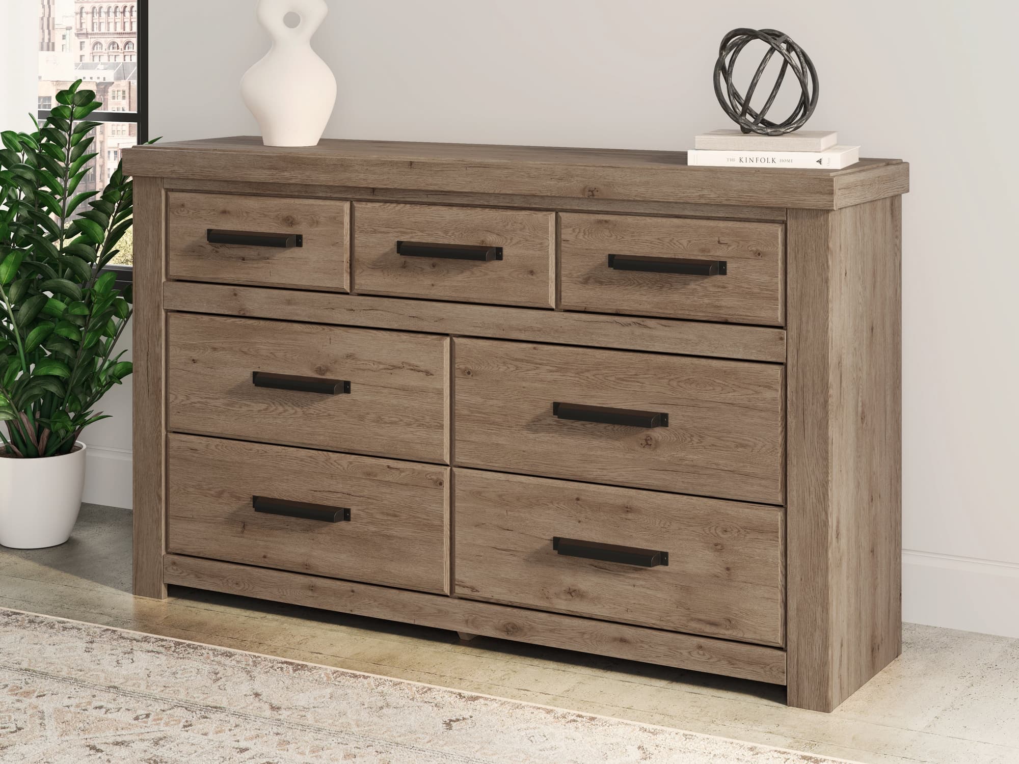 Oliandon Light Brown Dresser - Image 1