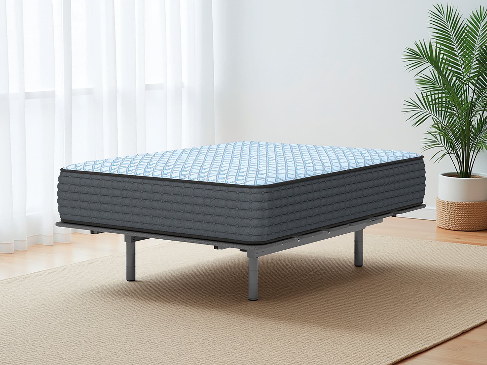 Destin Cove Firm Blue Twin XL Mattress
