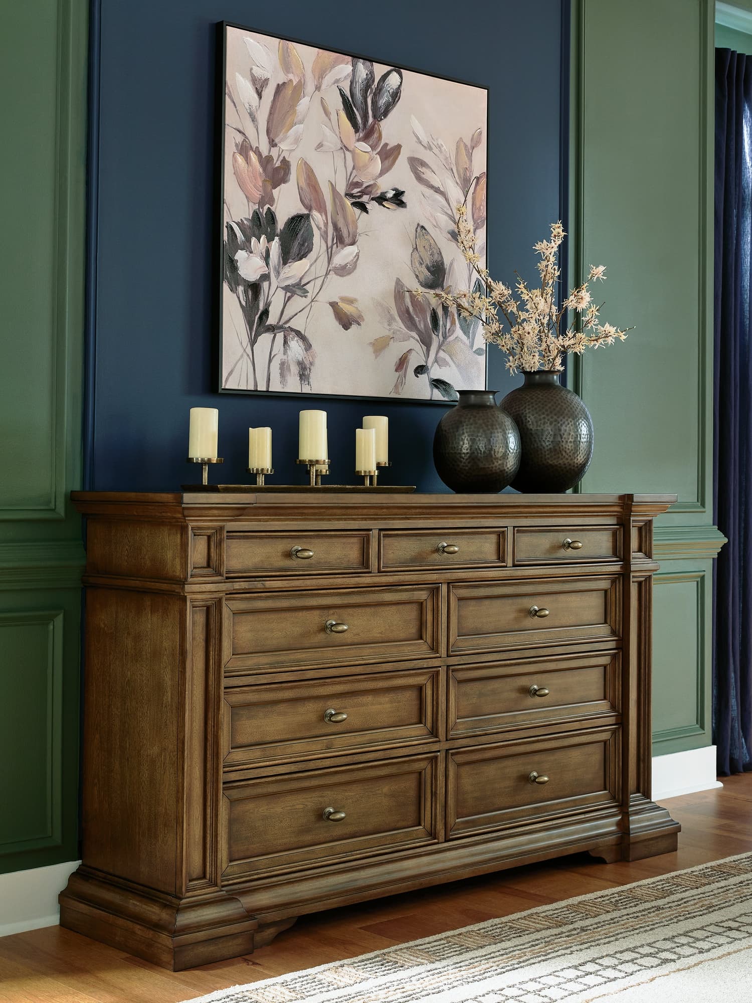 Frantanna Brown Dresser - Image 1