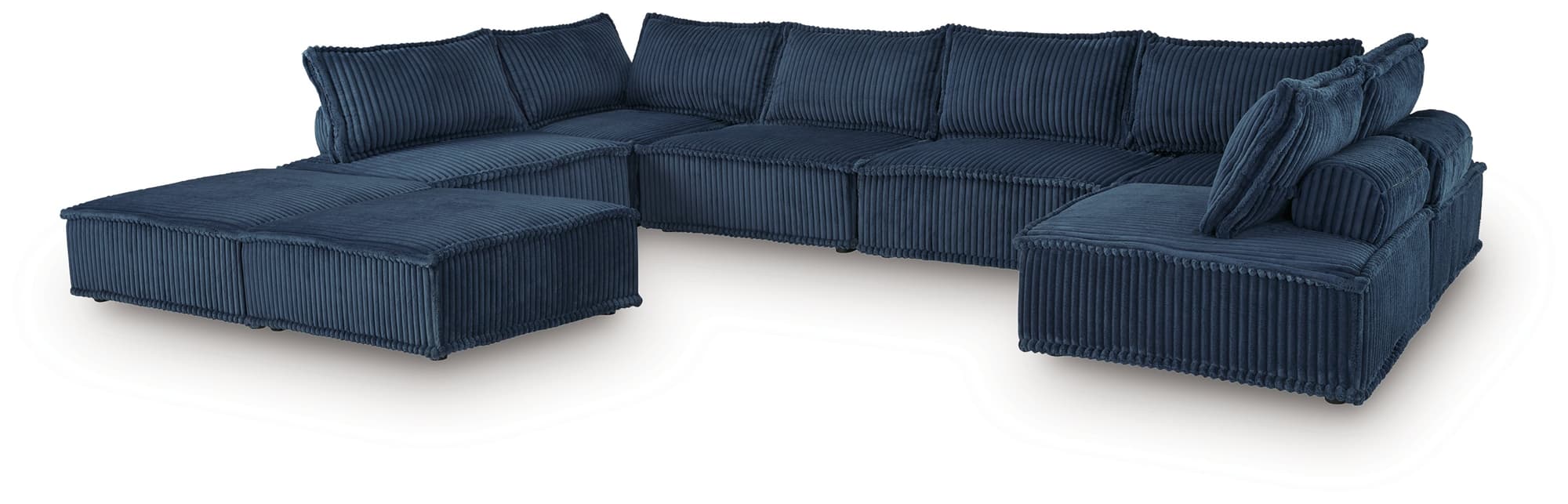 Bales Navy 8-Piece Modular Seating - Image 1