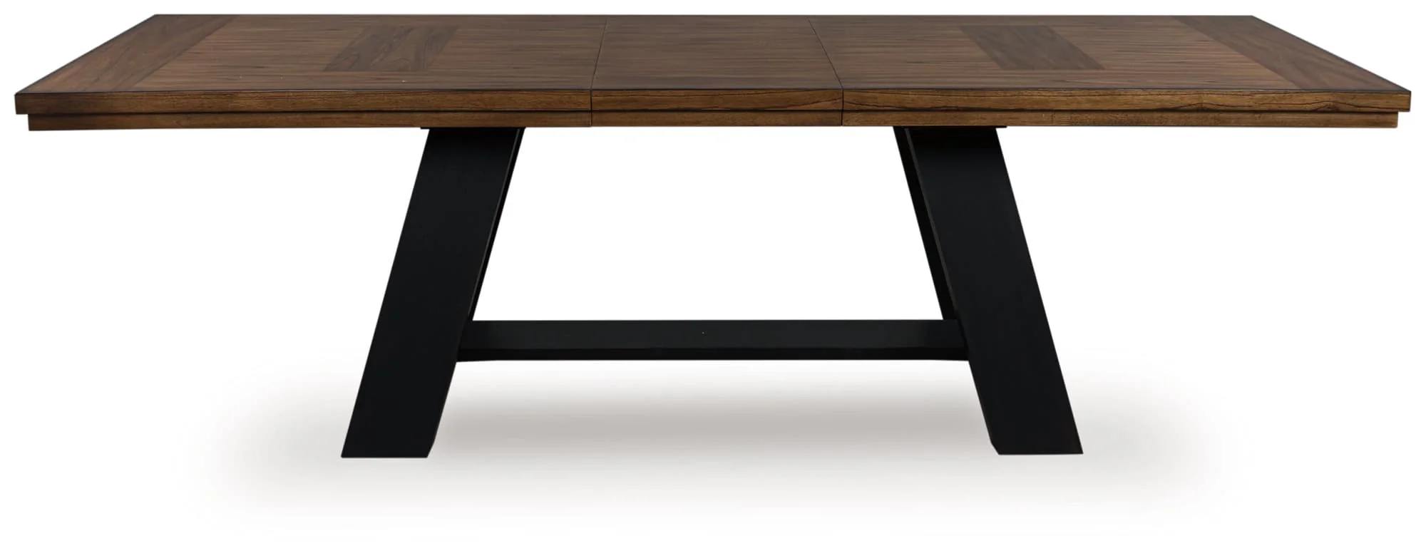 Greddinton Brown/Black Dining Extension Table