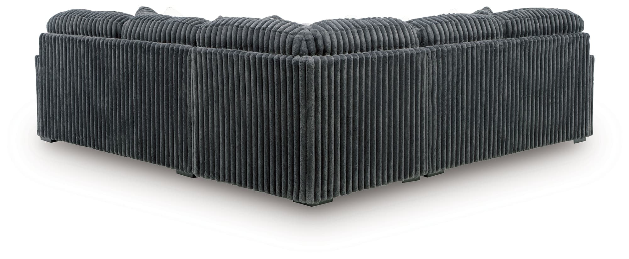 Midnight-Madness Gunmetal 3-Piece Sectional - Image 1