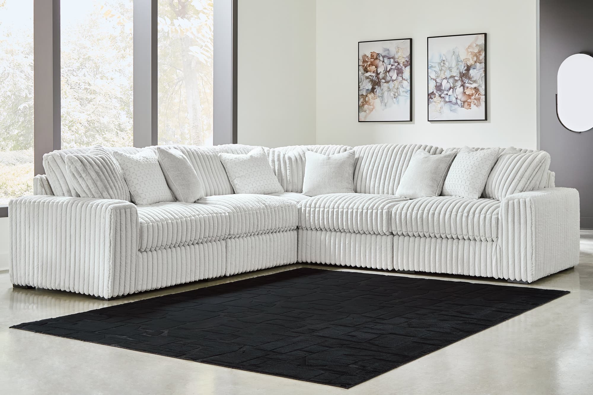 Stupendous Alloy 5-Piece Sectional - Image 1