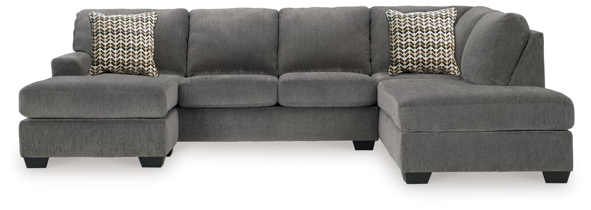 Riverfield Iron 2-Piece Sectional with Chaise - Image 1