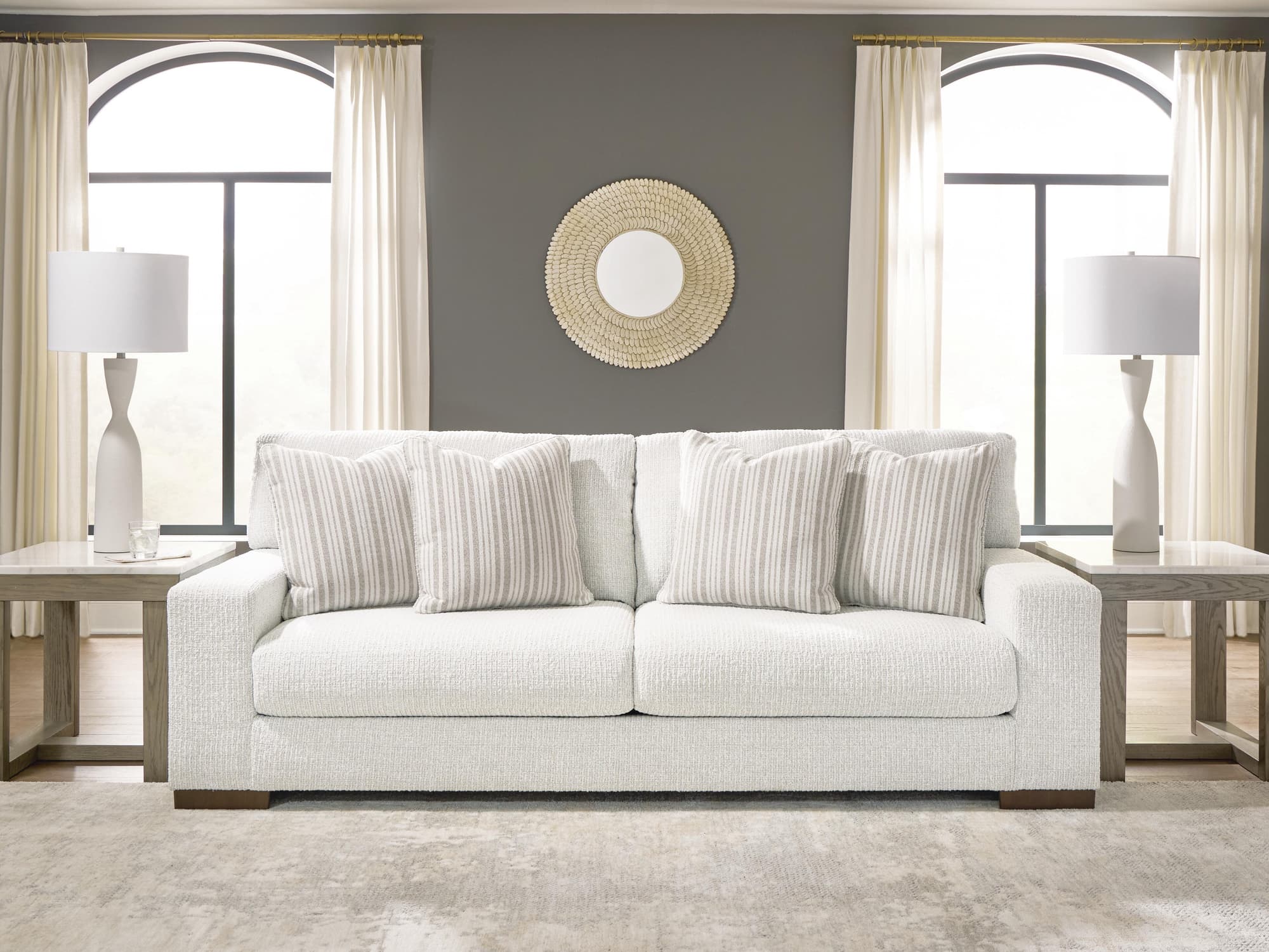 Hartside Frosted Performance Fabric,Next-Gen Nuvella™,Chenille Sofa
