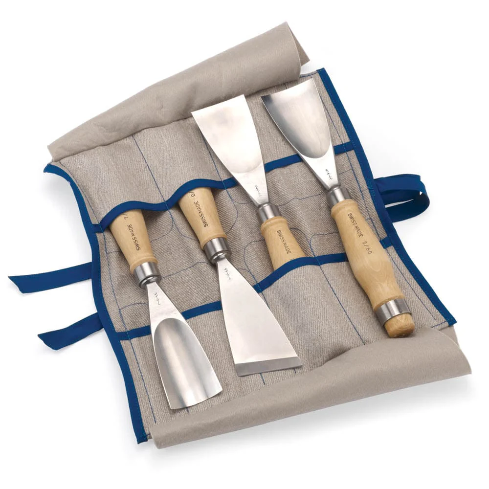 Full Size Fishtail Gouge Set – 4 Piece