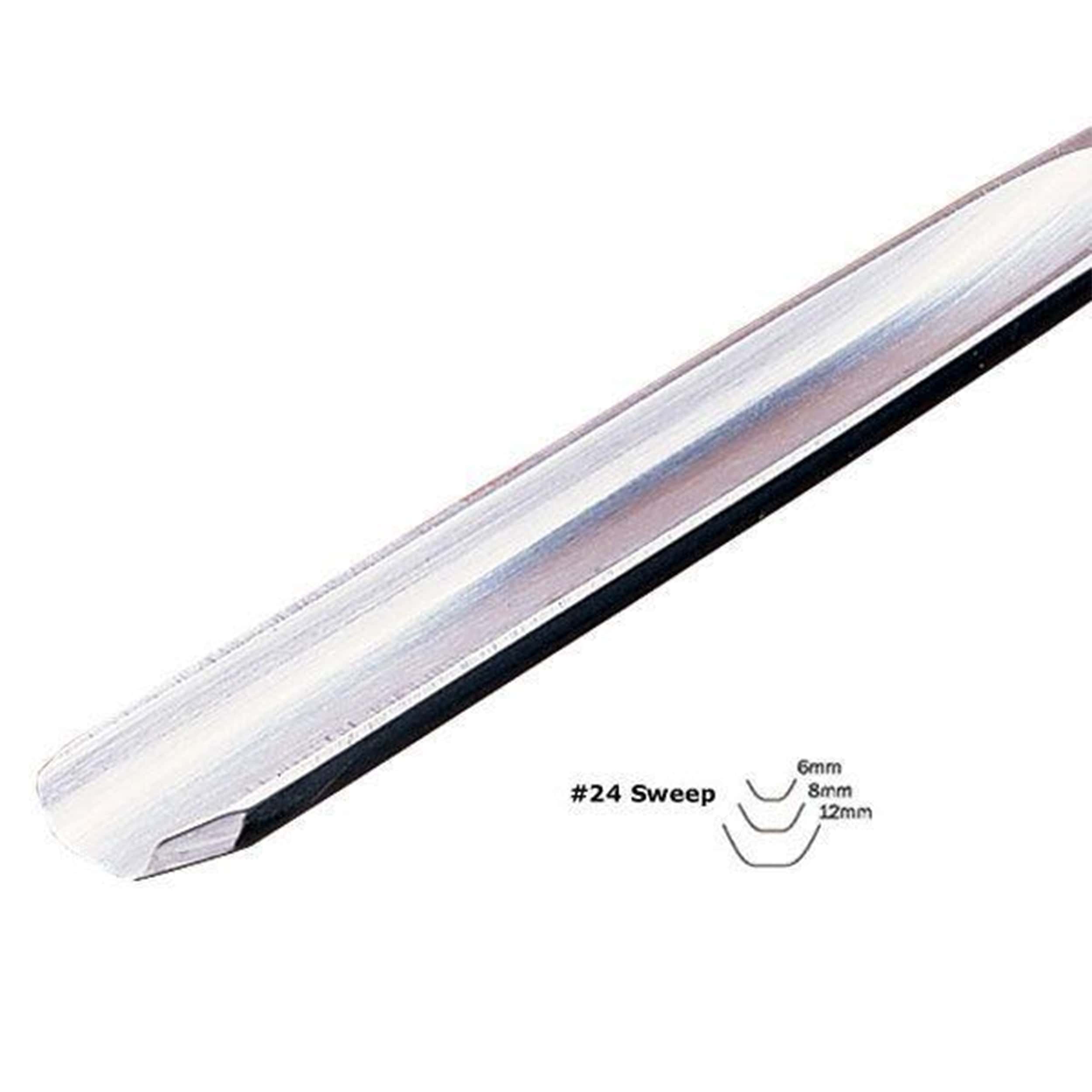 #24 Sweep Fluteroni Gouge 8 mm Full Size