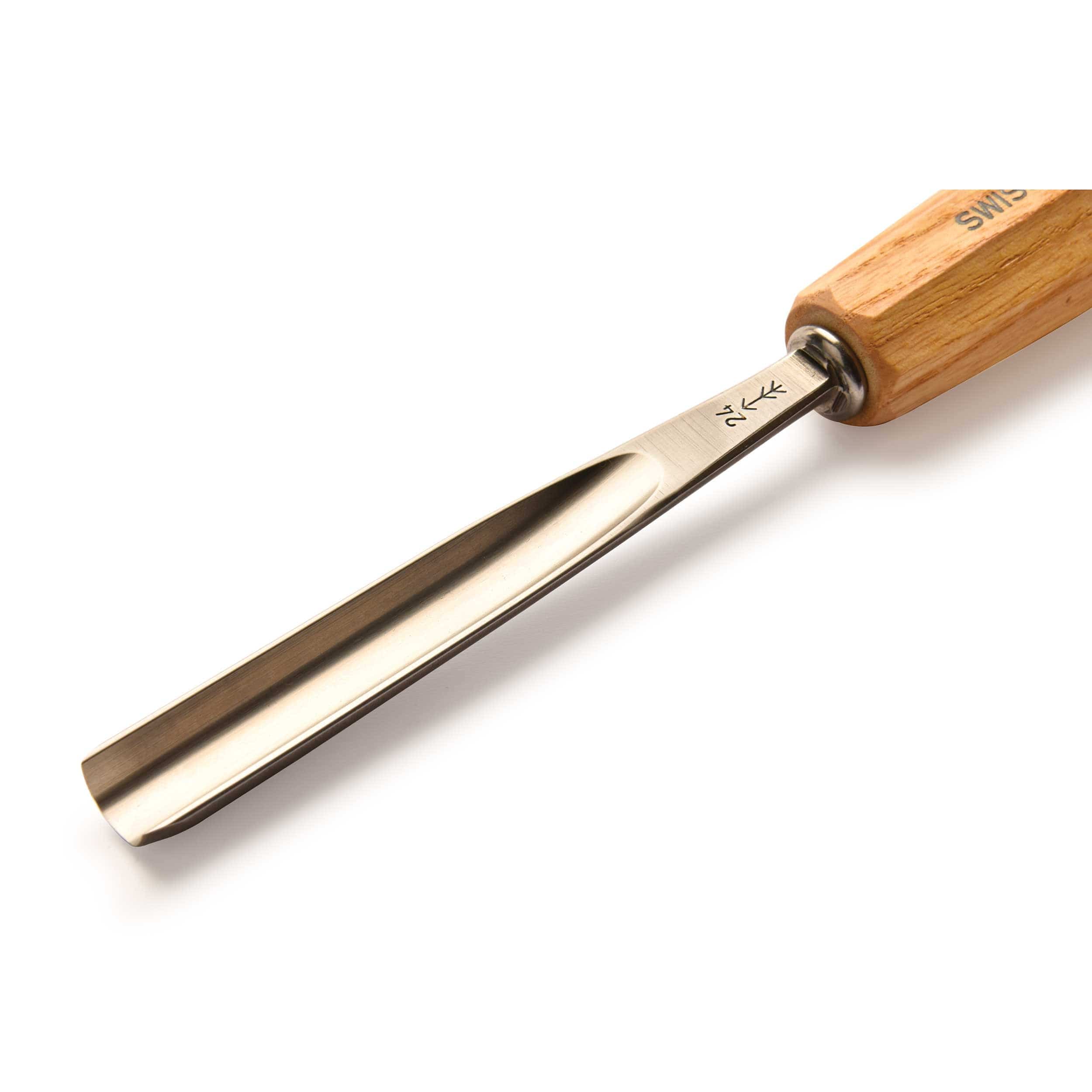 #24 Sweep Fluteroni Gouge 12 mm Full Size - Image 2