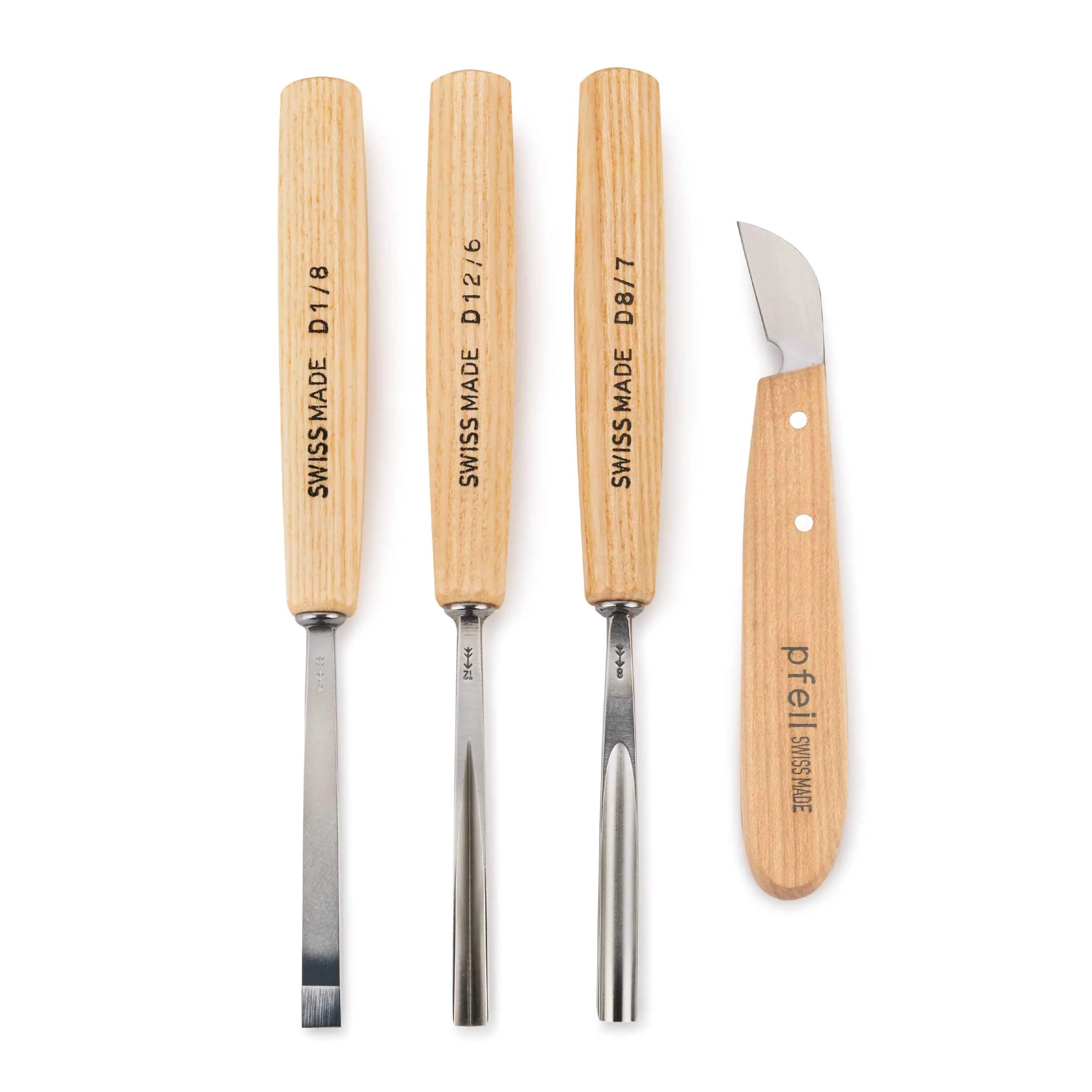 Carving Tool Starter Set Intermediate Size Set 4 piece - Image 1